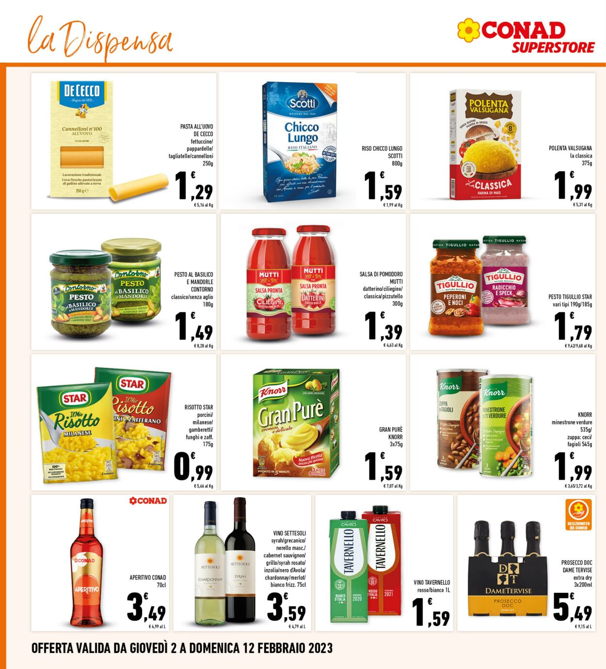 Volantino Conad 02.02.2023 - 11.02.2023