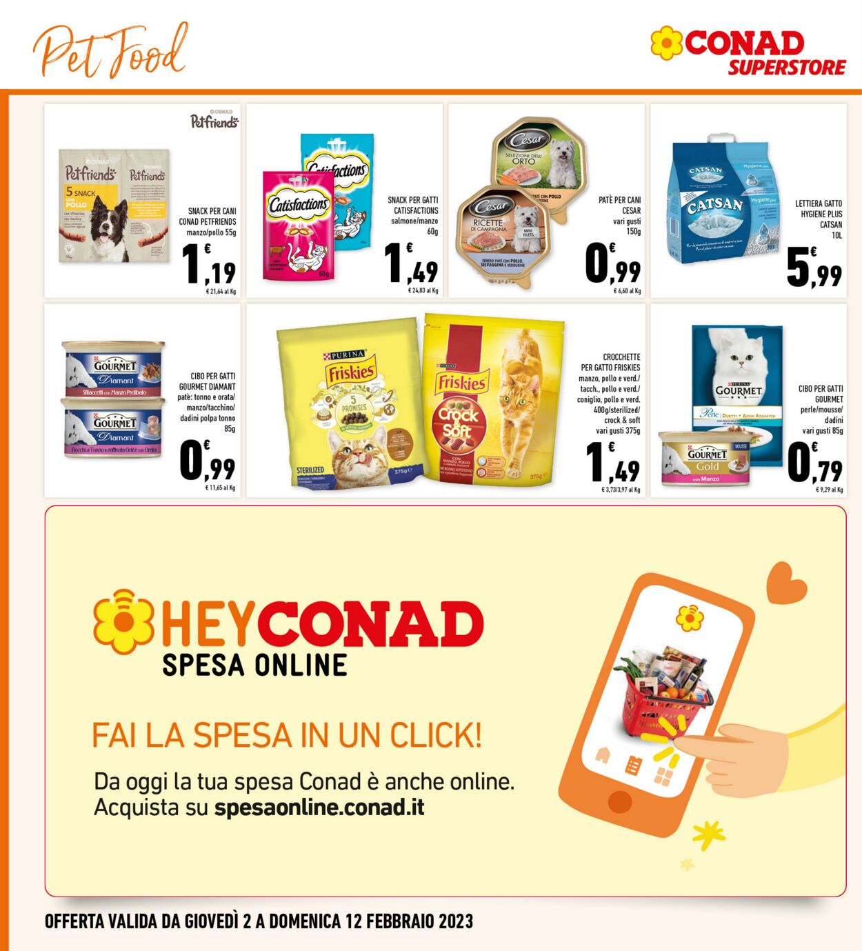 Volantino Conad 02.02.2023 - 11.02.2023