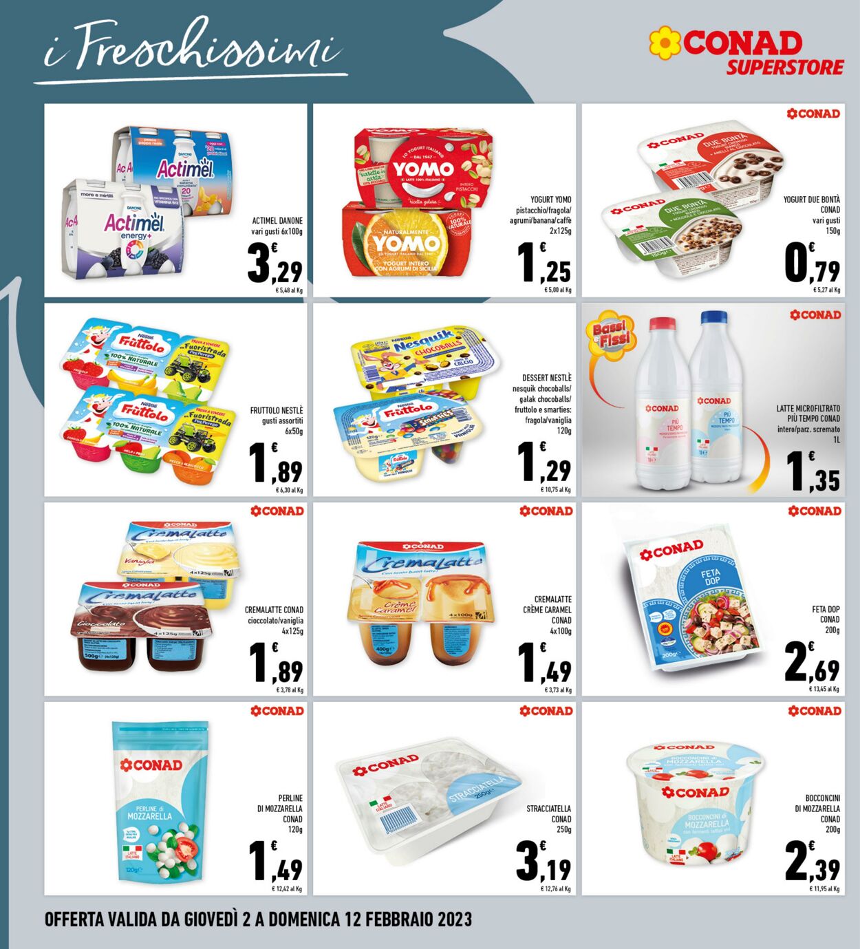 Volantino Conad 02.02.2023 - 11.02.2023