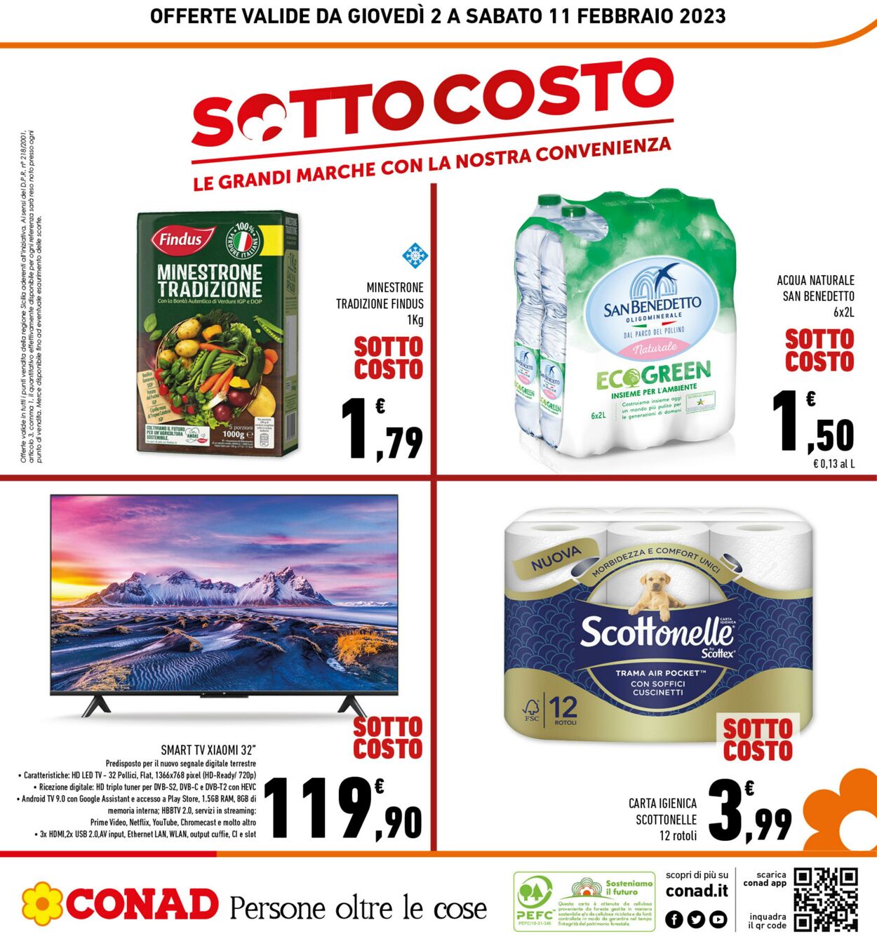 Volantino Conad 02.02.2023 - 11.02.2023