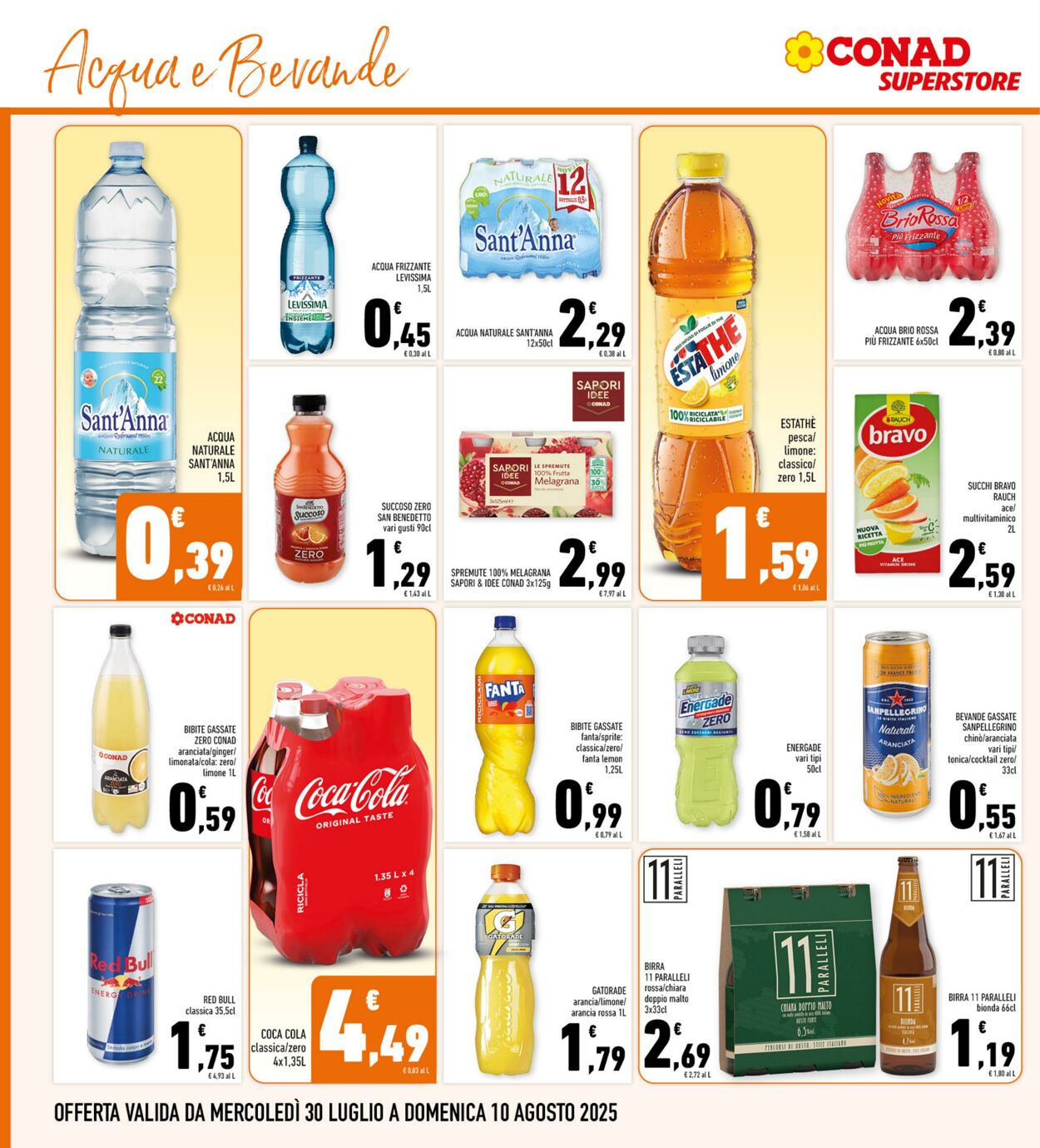 Volantino Conad 05.08.2025 - 05.08.2025