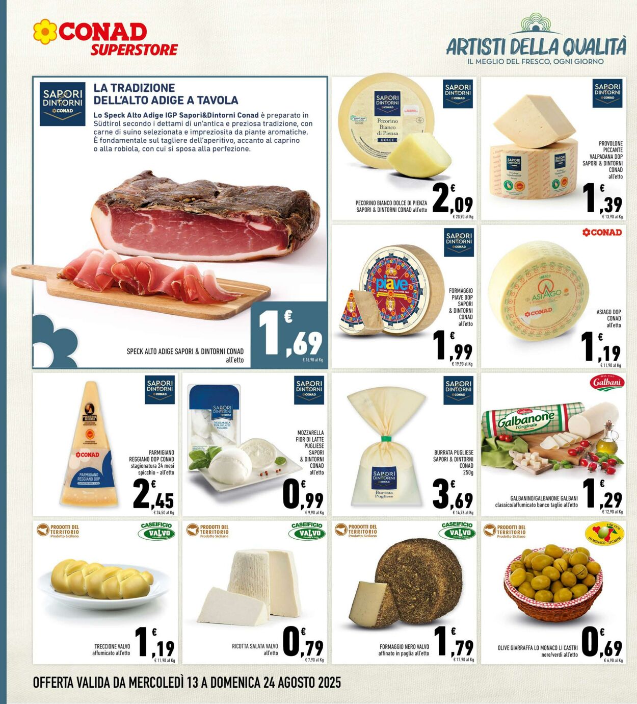Volantino Conad 13.08.2025 - 13.08.2025
