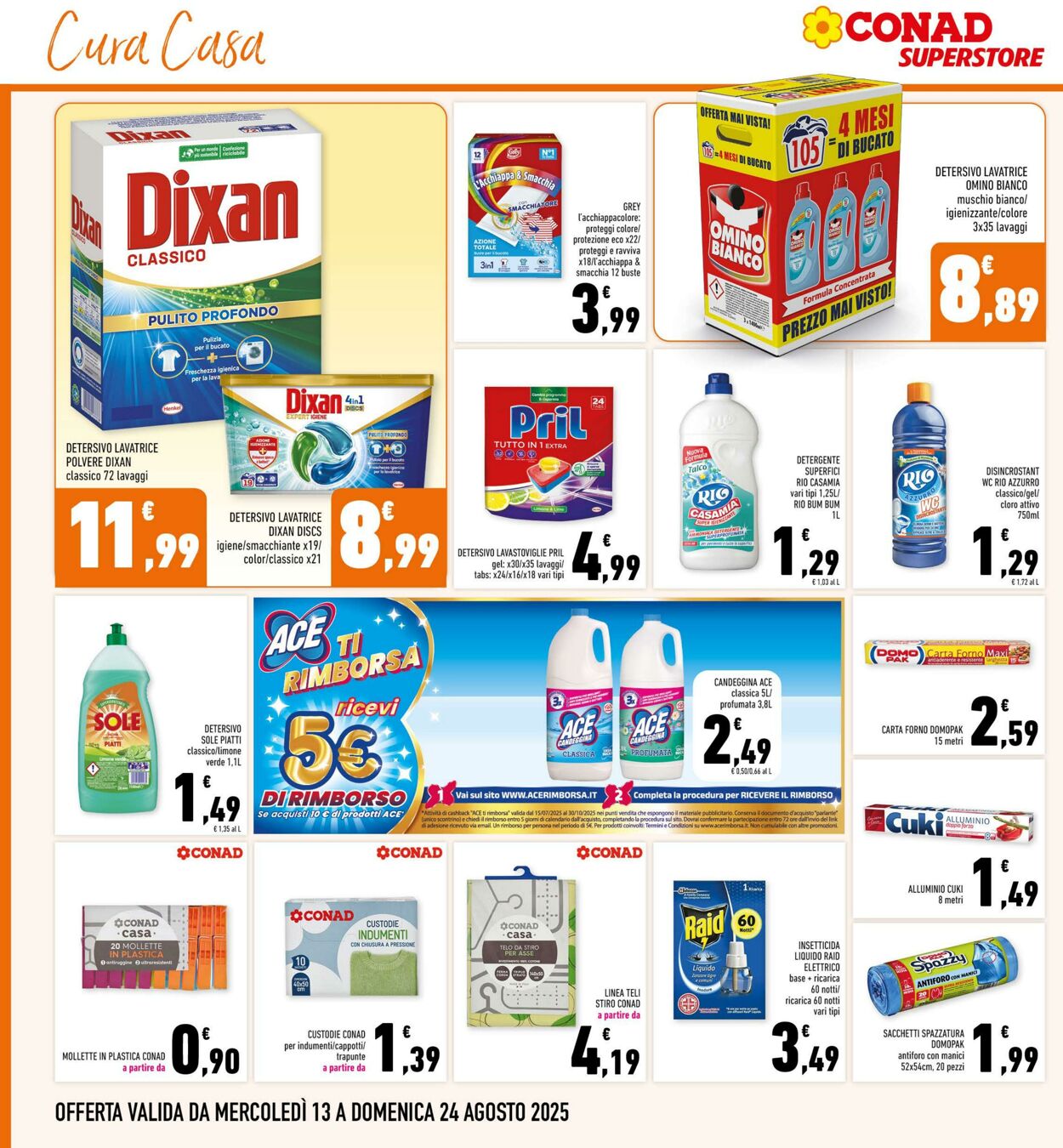 Volantino Conad 13.08.2025 - 13.08.2025
