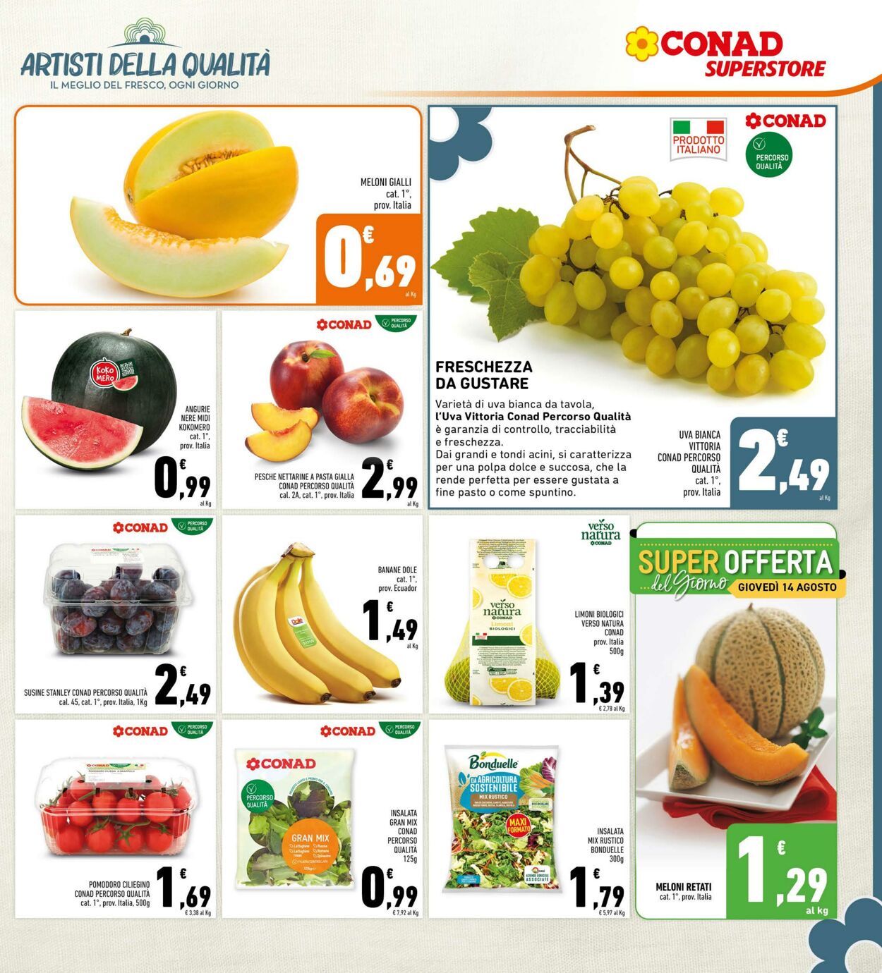 Volantino Conad 13.08.2025 - 13.08.2025