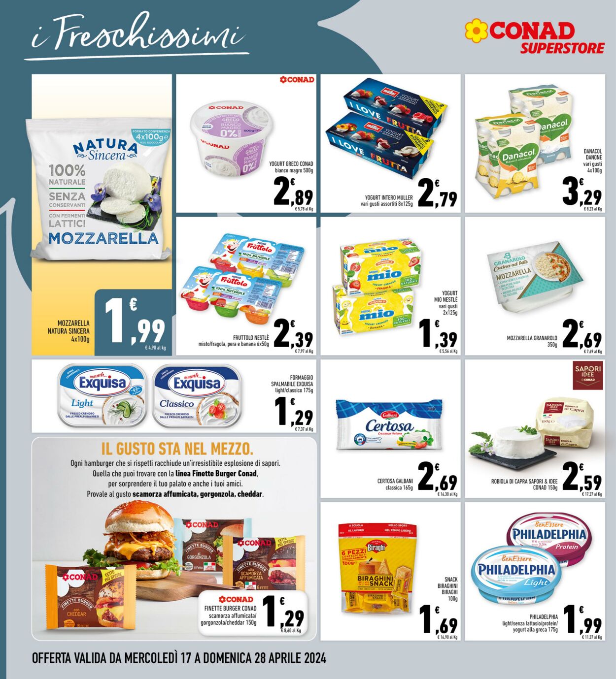 Volantino Conad 17.04.2024 - 28.04.2024