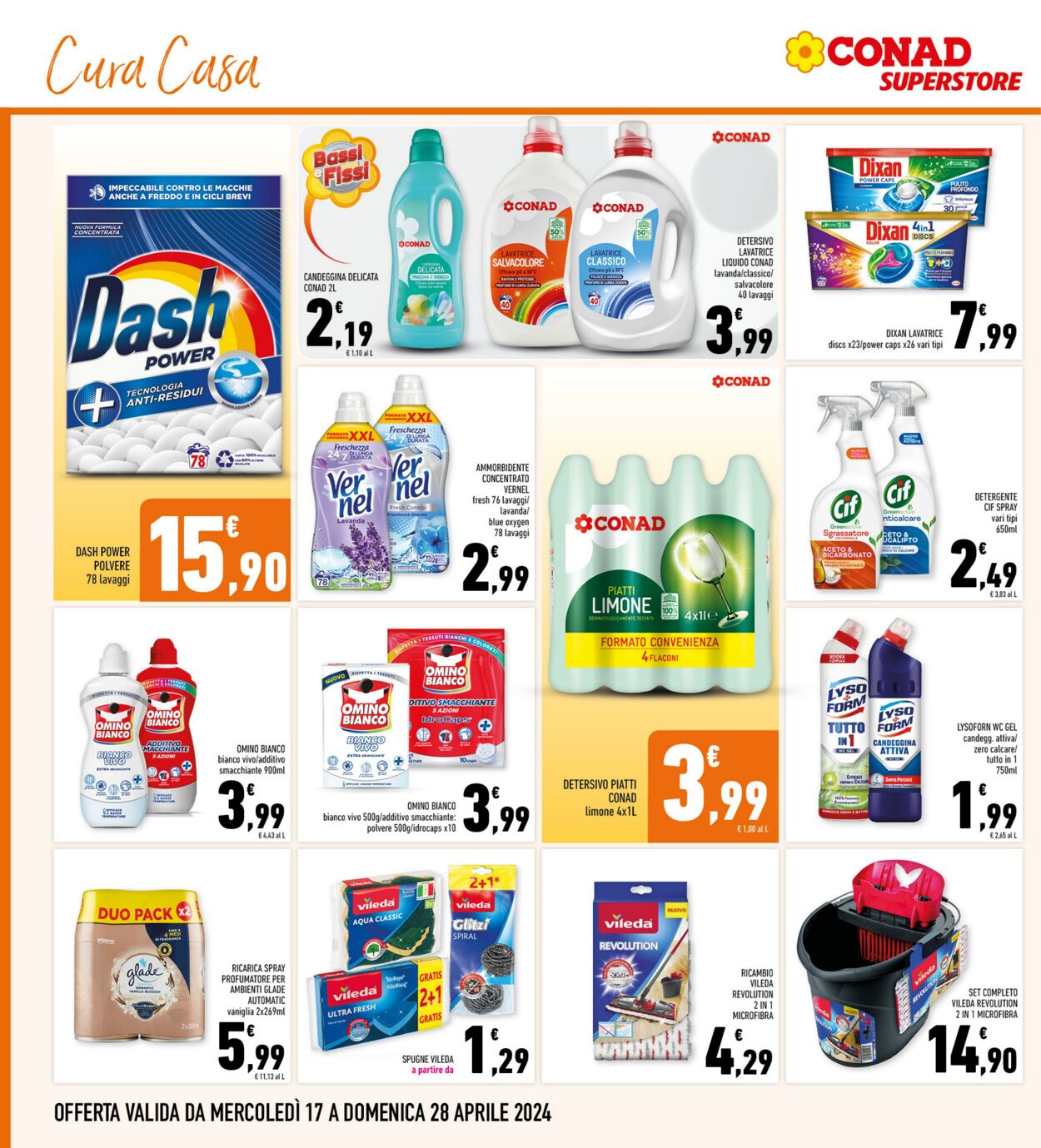 Volantino Conad 17.04.2024 - 28.04.2024