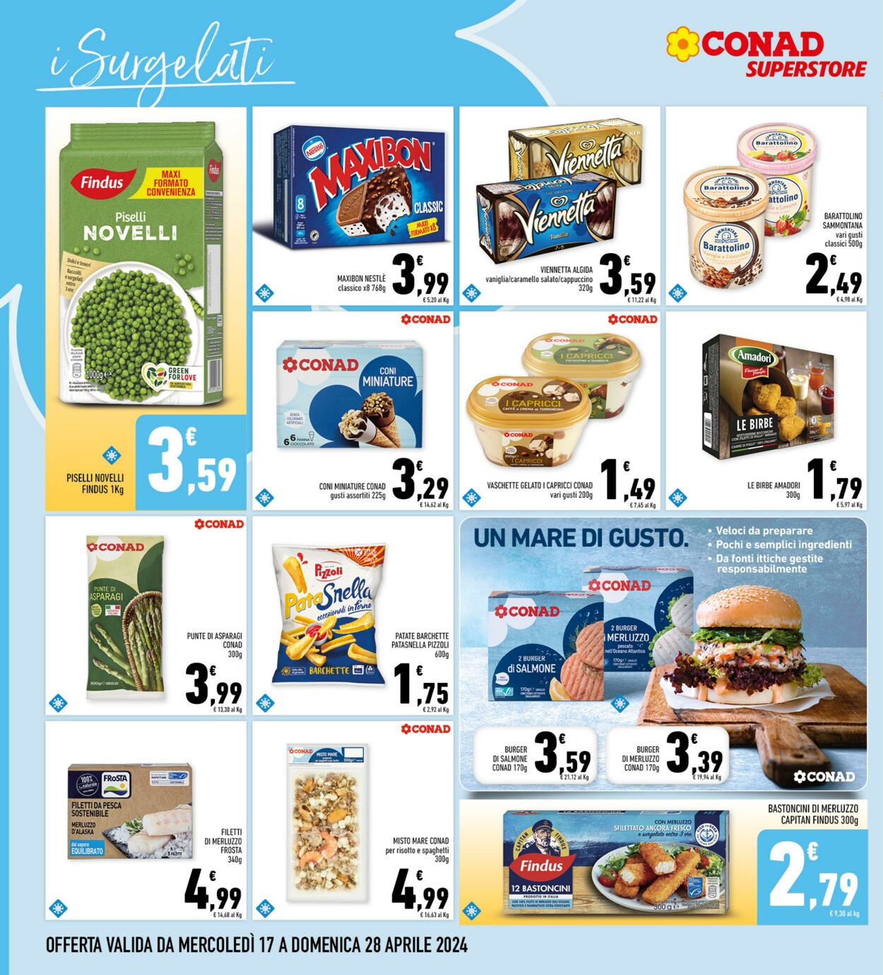 Volantino Conad 17.04.2024 - 28.04.2024