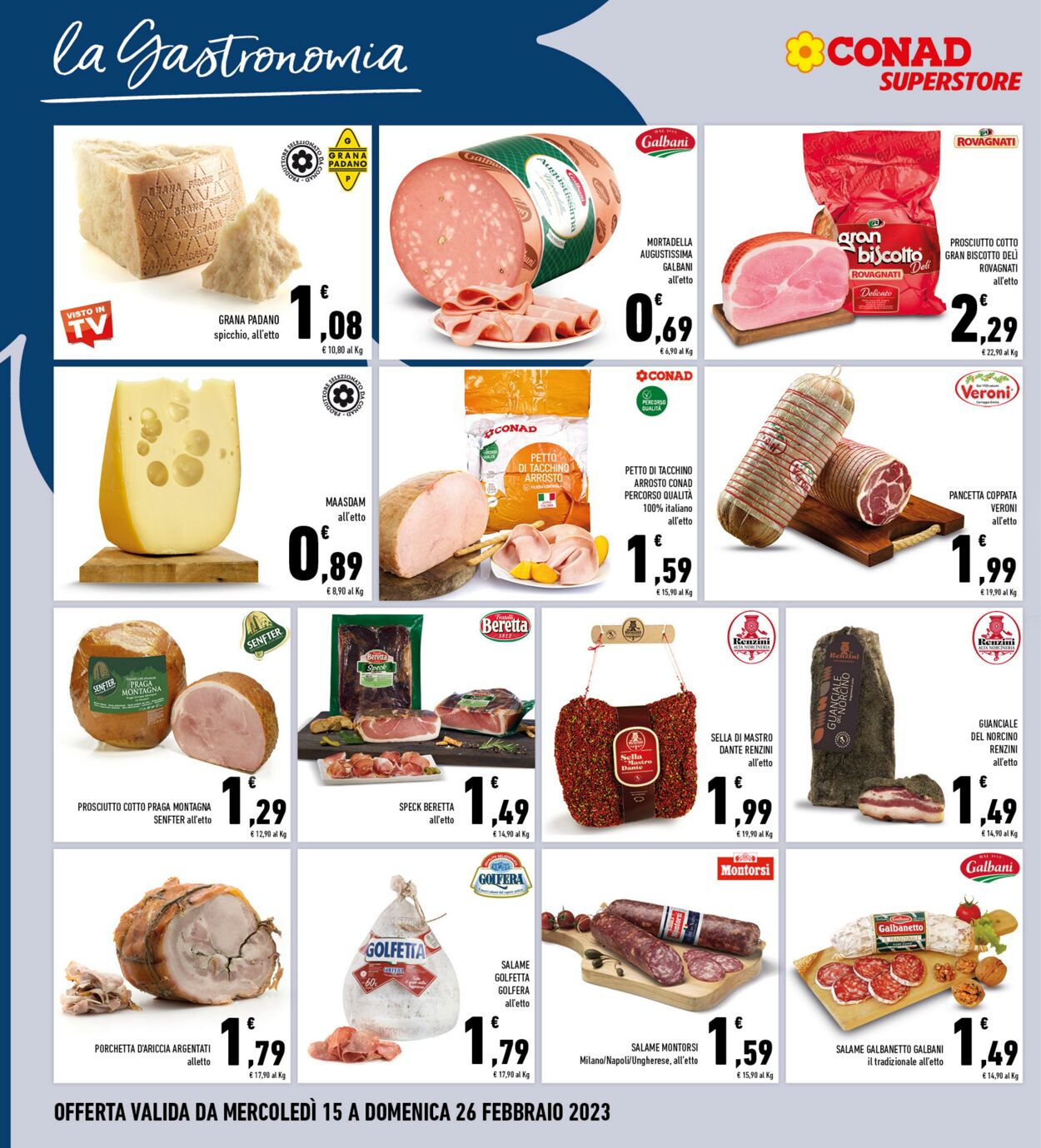 Volantino Conad 15.02.2023 - 26.02.2023