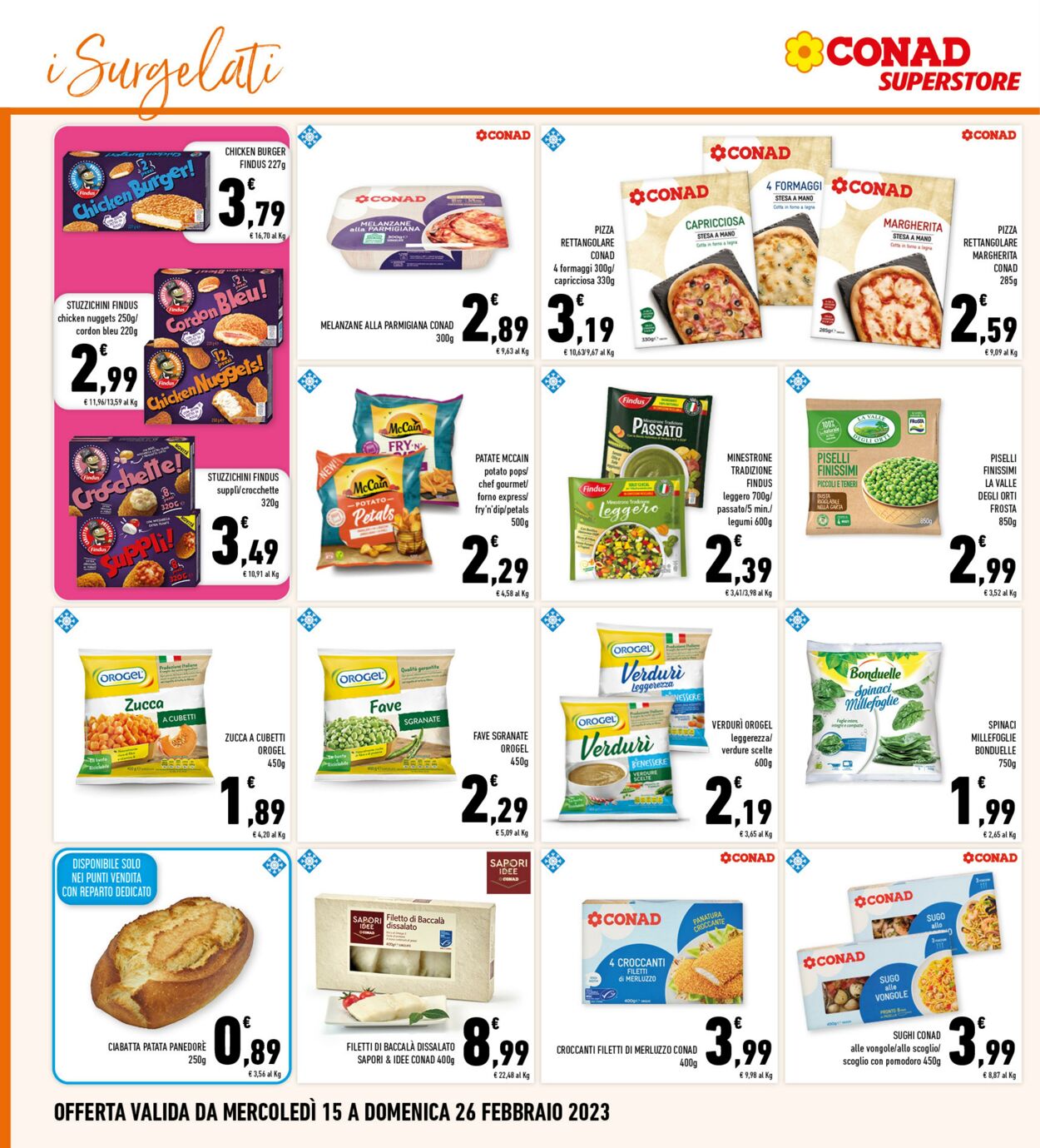 Volantino Conad 15.02.2023 - 26.02.2023