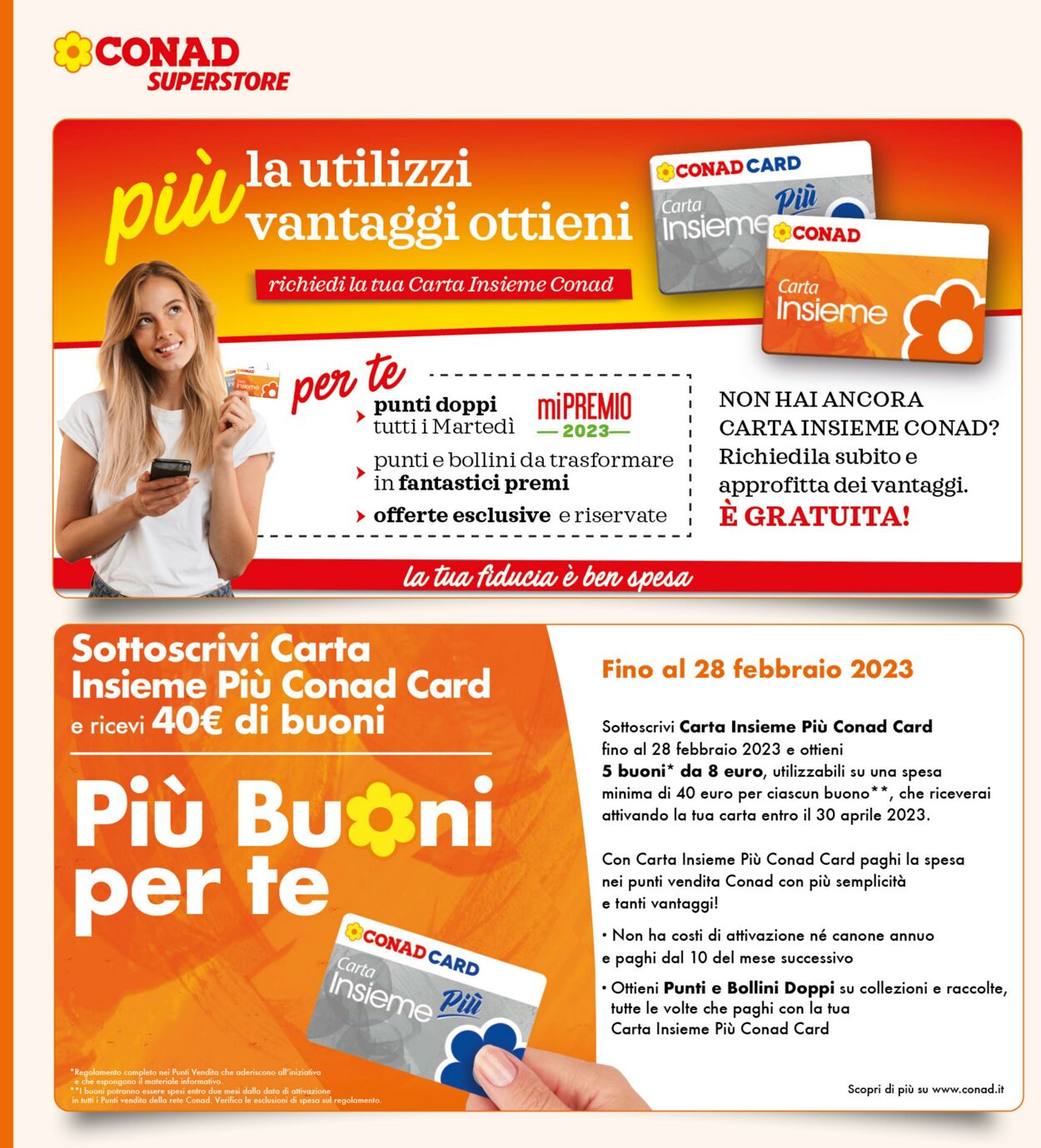 Volantino Conad 15.02.2023 - 26.02.2023