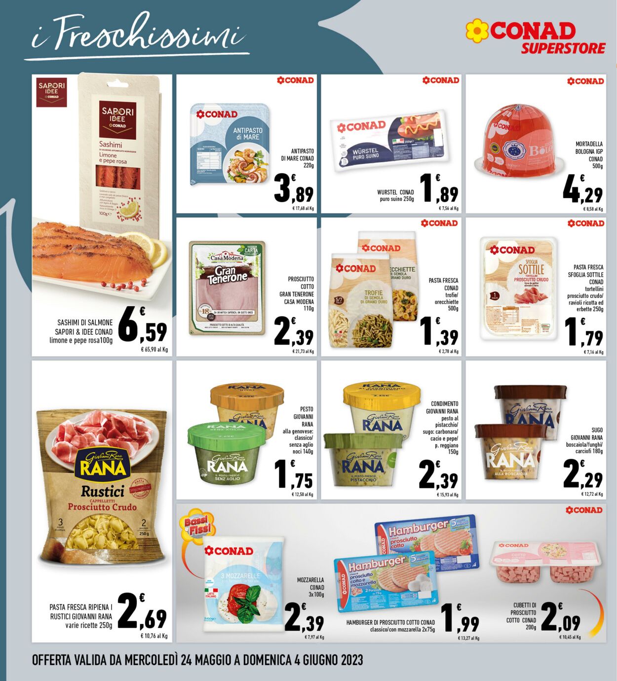 Volantino Conad 24.05.2023 - 04.06.2023