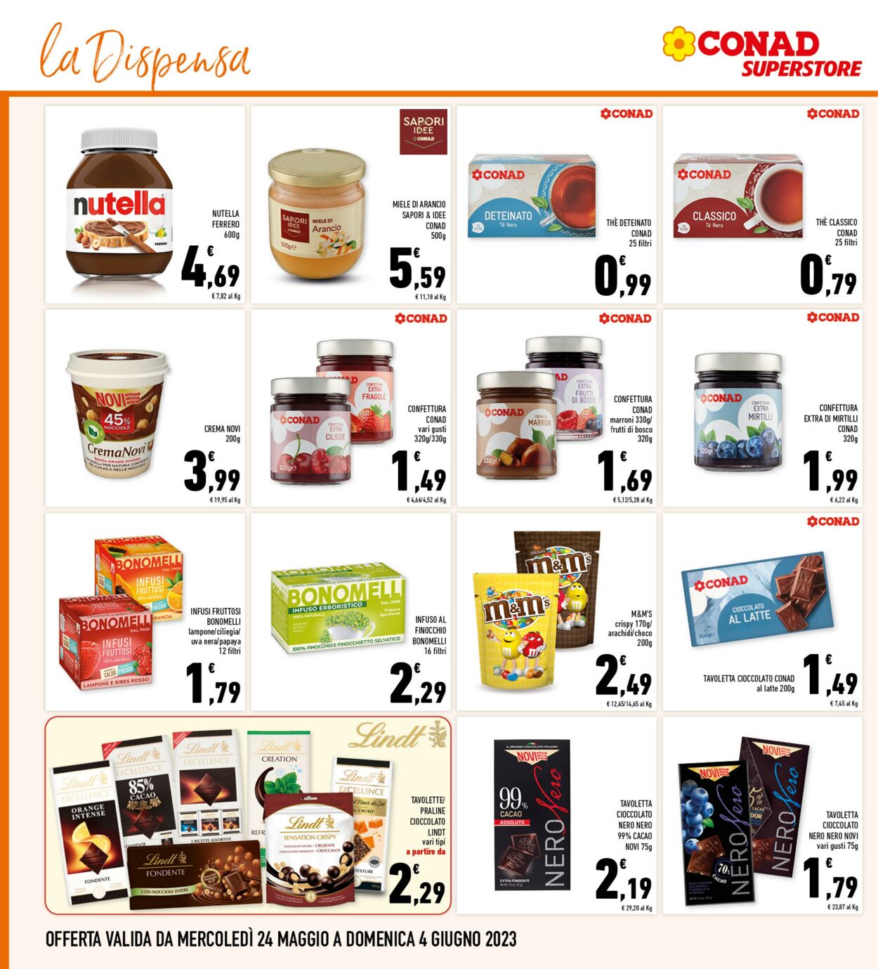 Volantino Conad 24.05.2023 - 04.06.2023