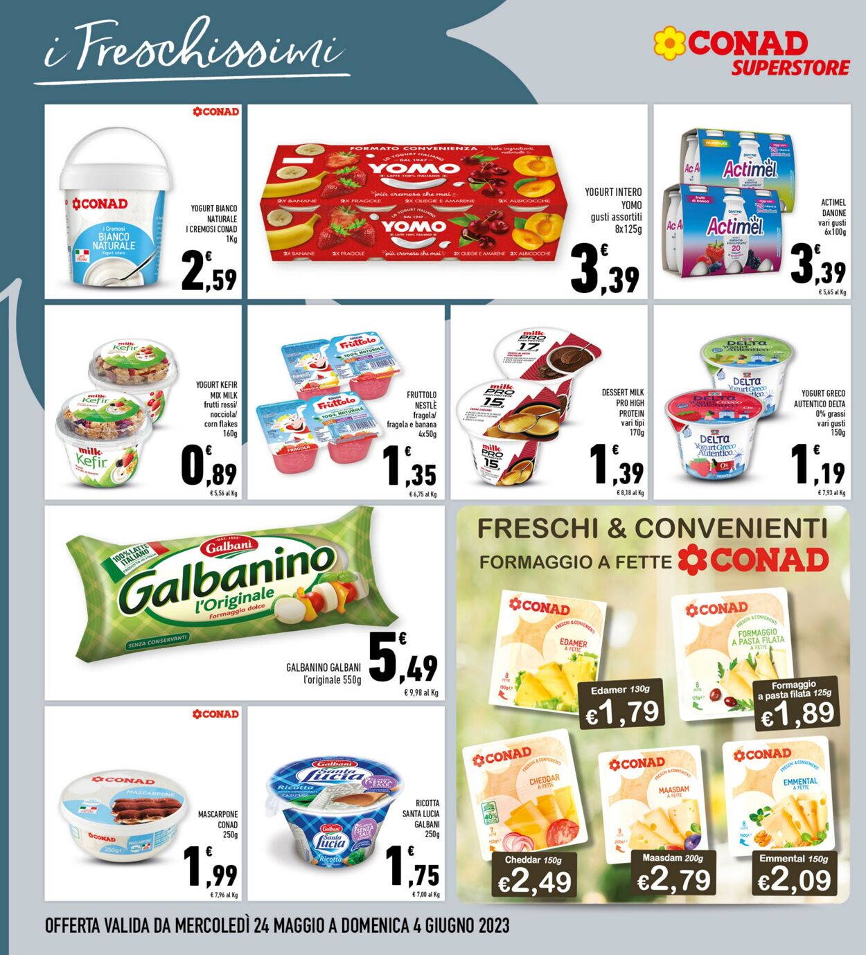 Volantino Conad 24.05.2023 - 04.06.2023