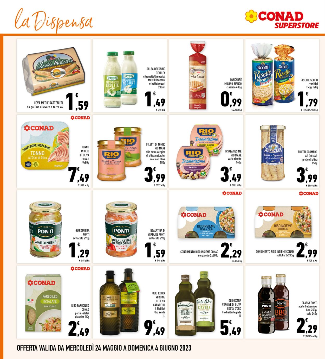 Volantino Conad 24.05.2023 - 04.06.2023