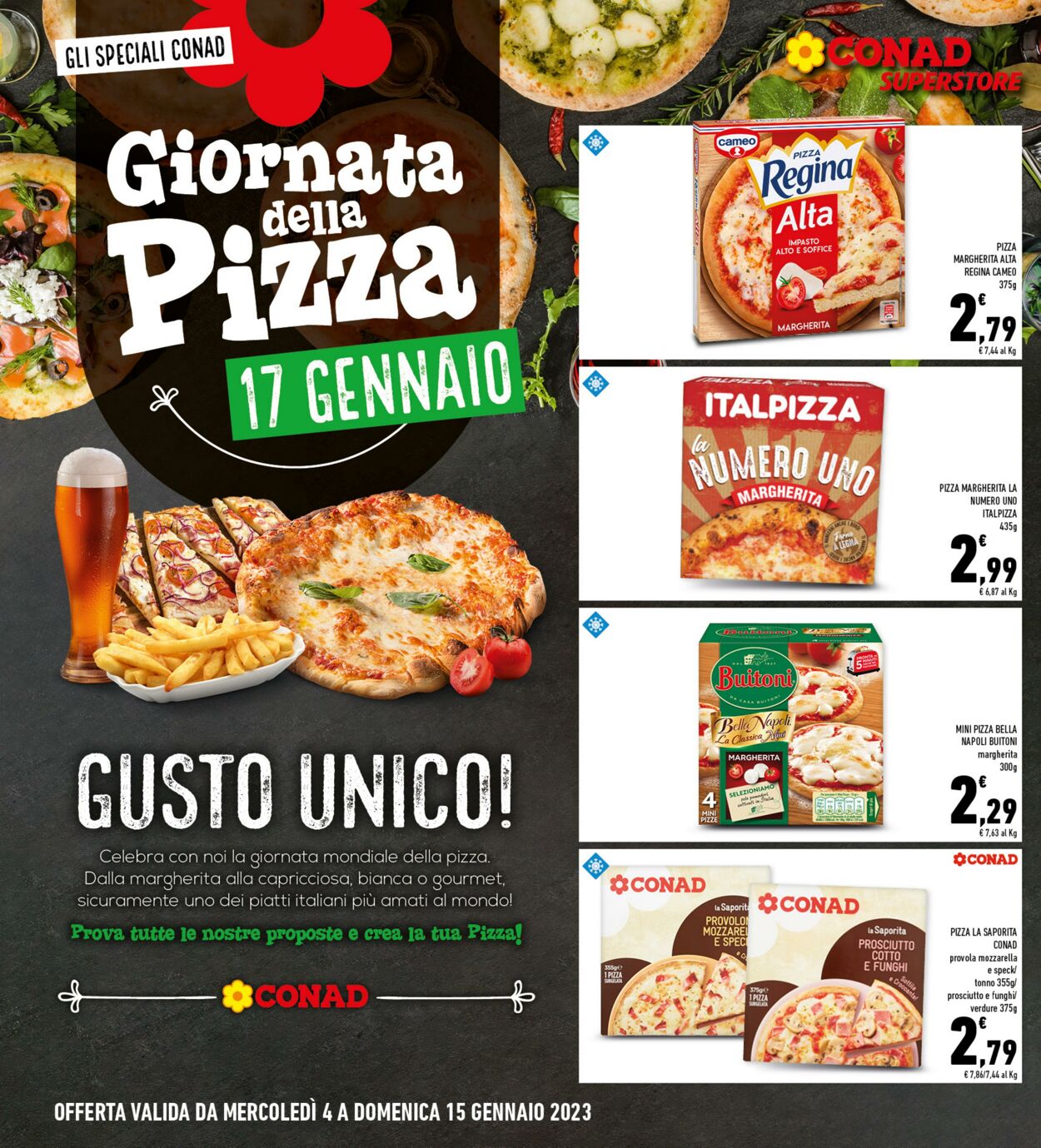 Volantino Conad 04.01.2023 - 15.01.2023