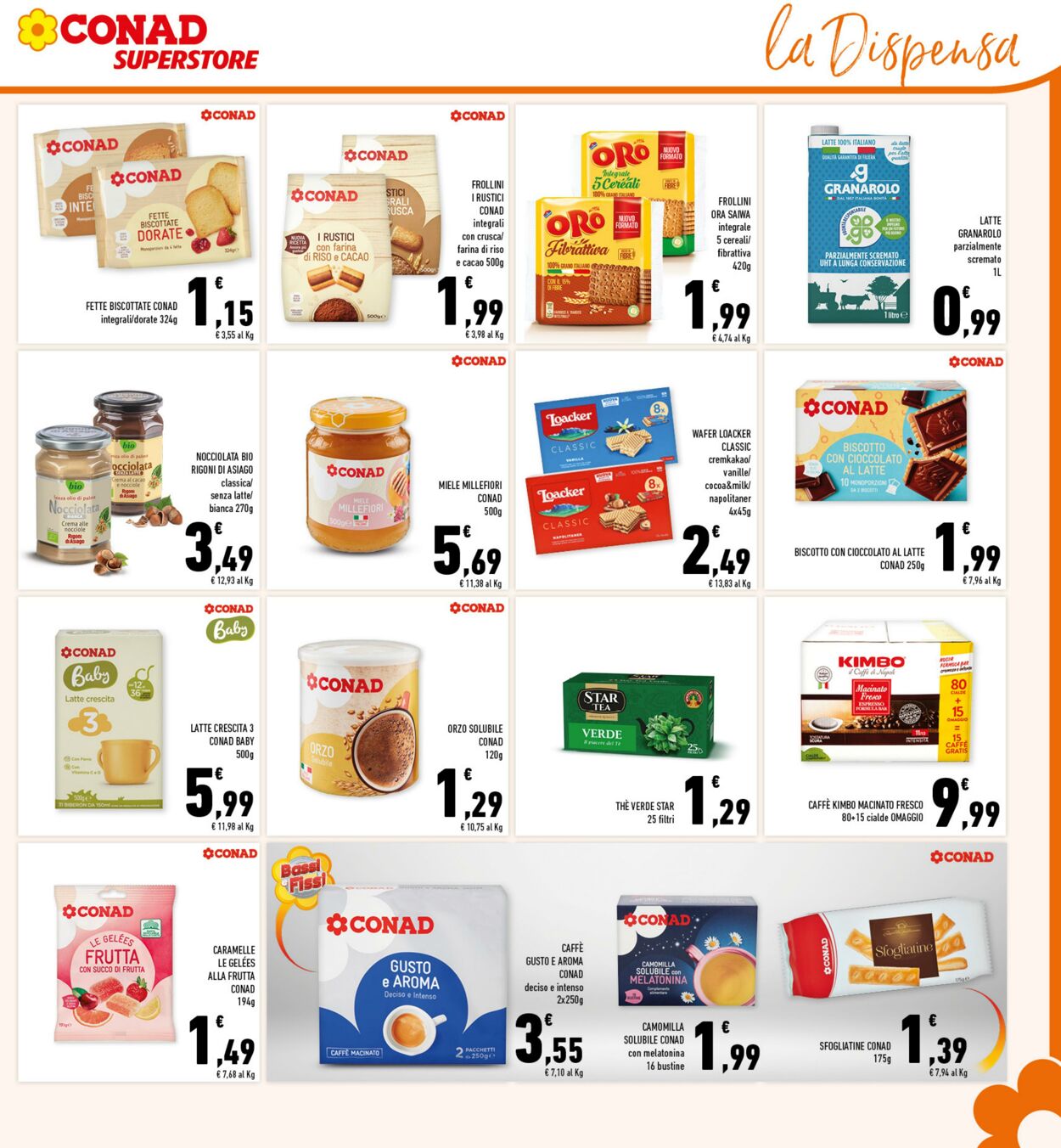 Volantino Conad 04.01.2023 - 15.01.2023