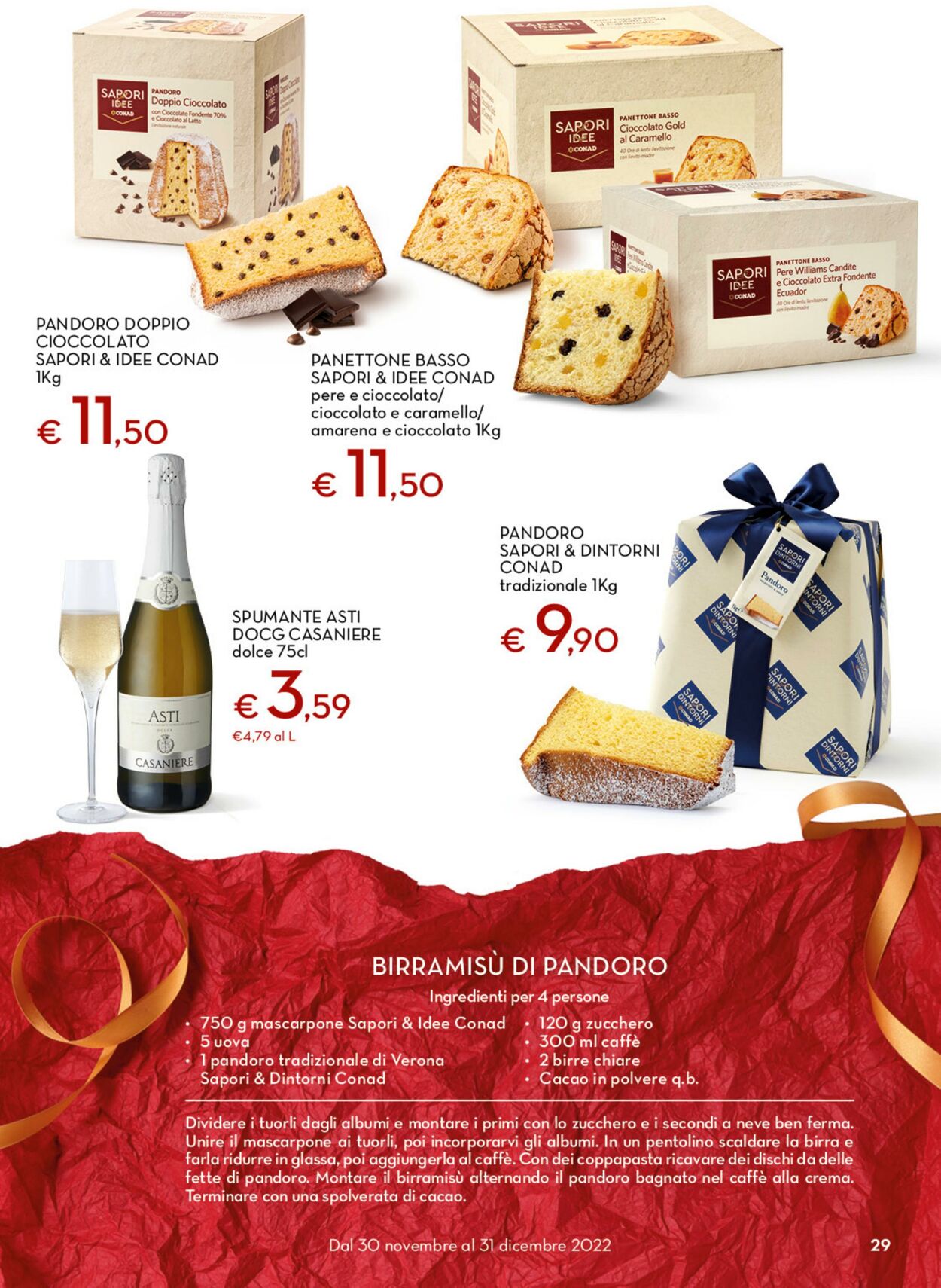 Volantino Conad 30.11.2022 - 31.12.2022