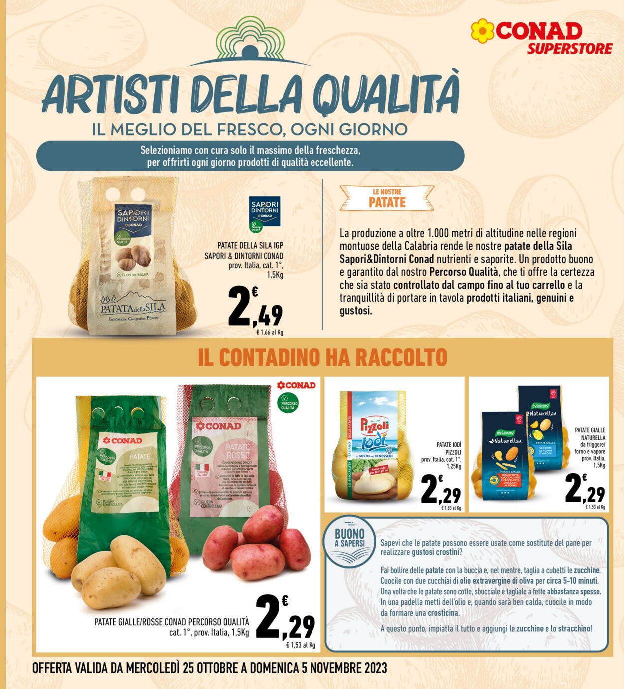 Volantino Conad 25.10.2023 - 05.11.2023