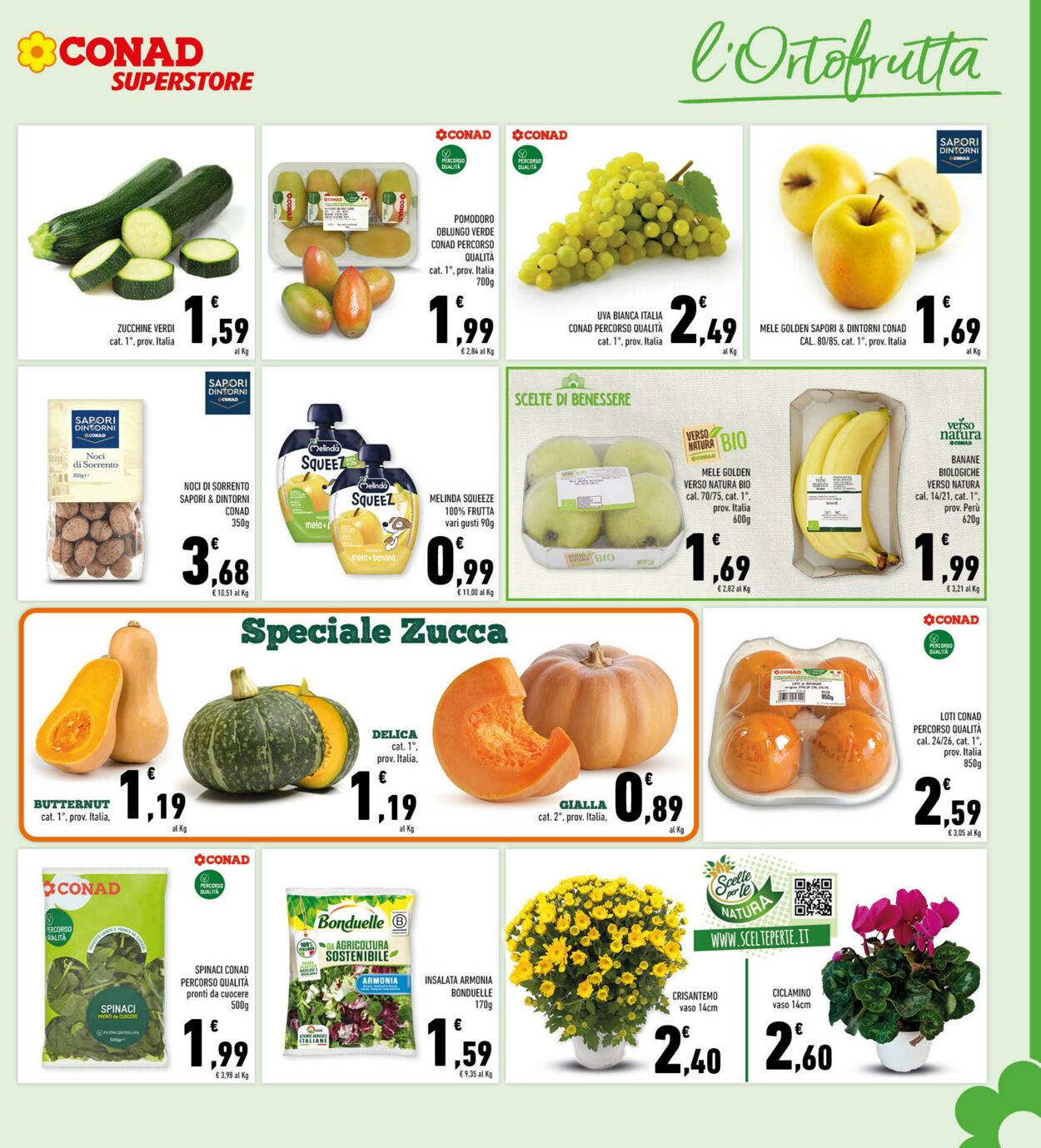 Volantino Conad 25.10.2023 - 05.11.2023