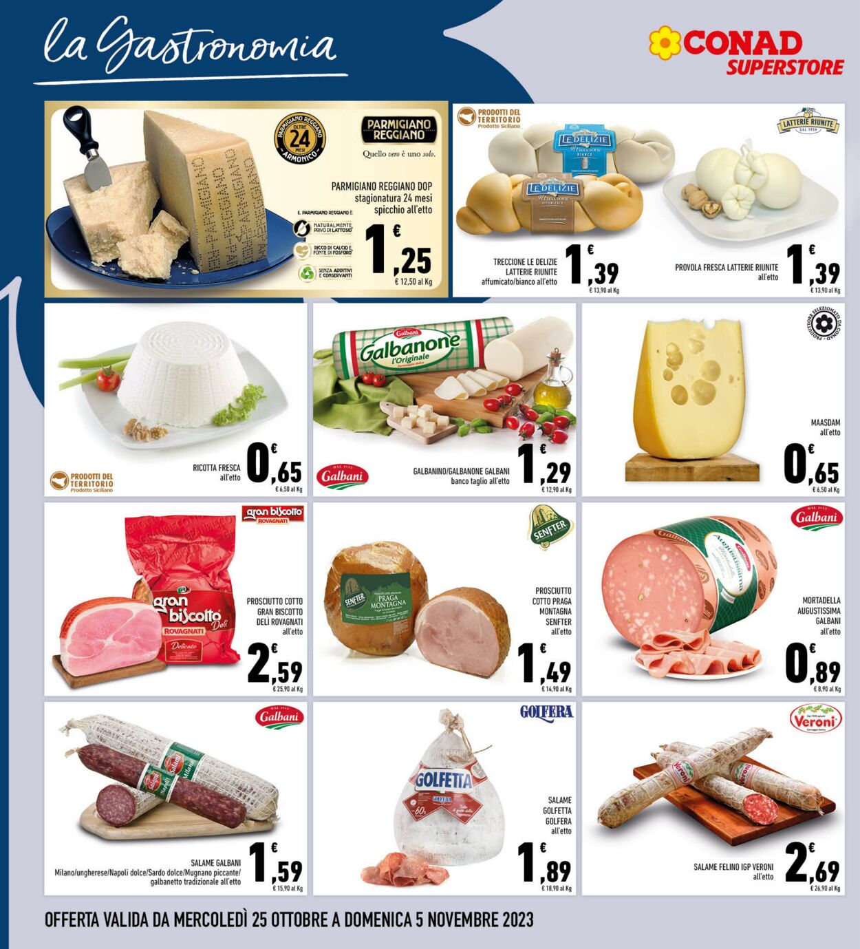 Volantino Conad 25.10.2023 - 05.11.2023