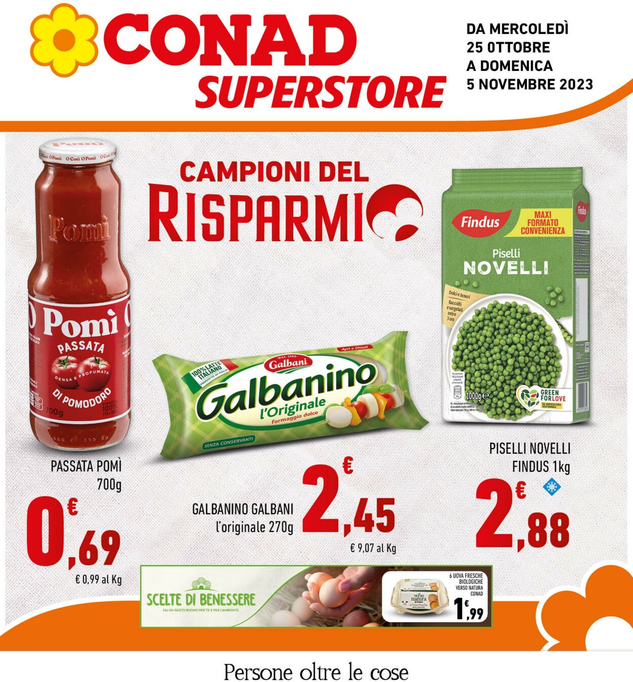 Volantino Conad 25.10.2023 - 05.11.2023