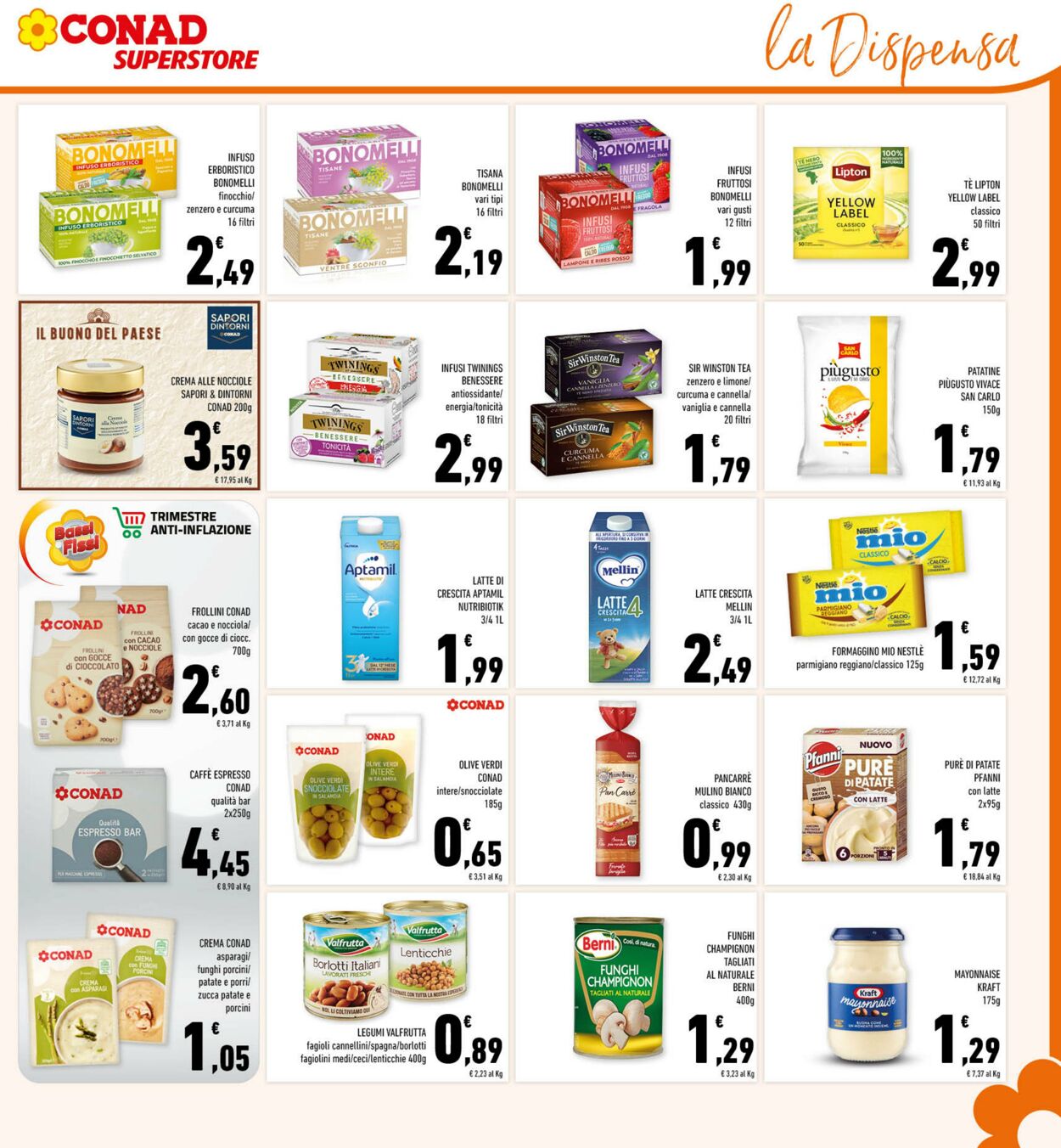 Volantino Conad 25.10.2023 - 05.11.2023