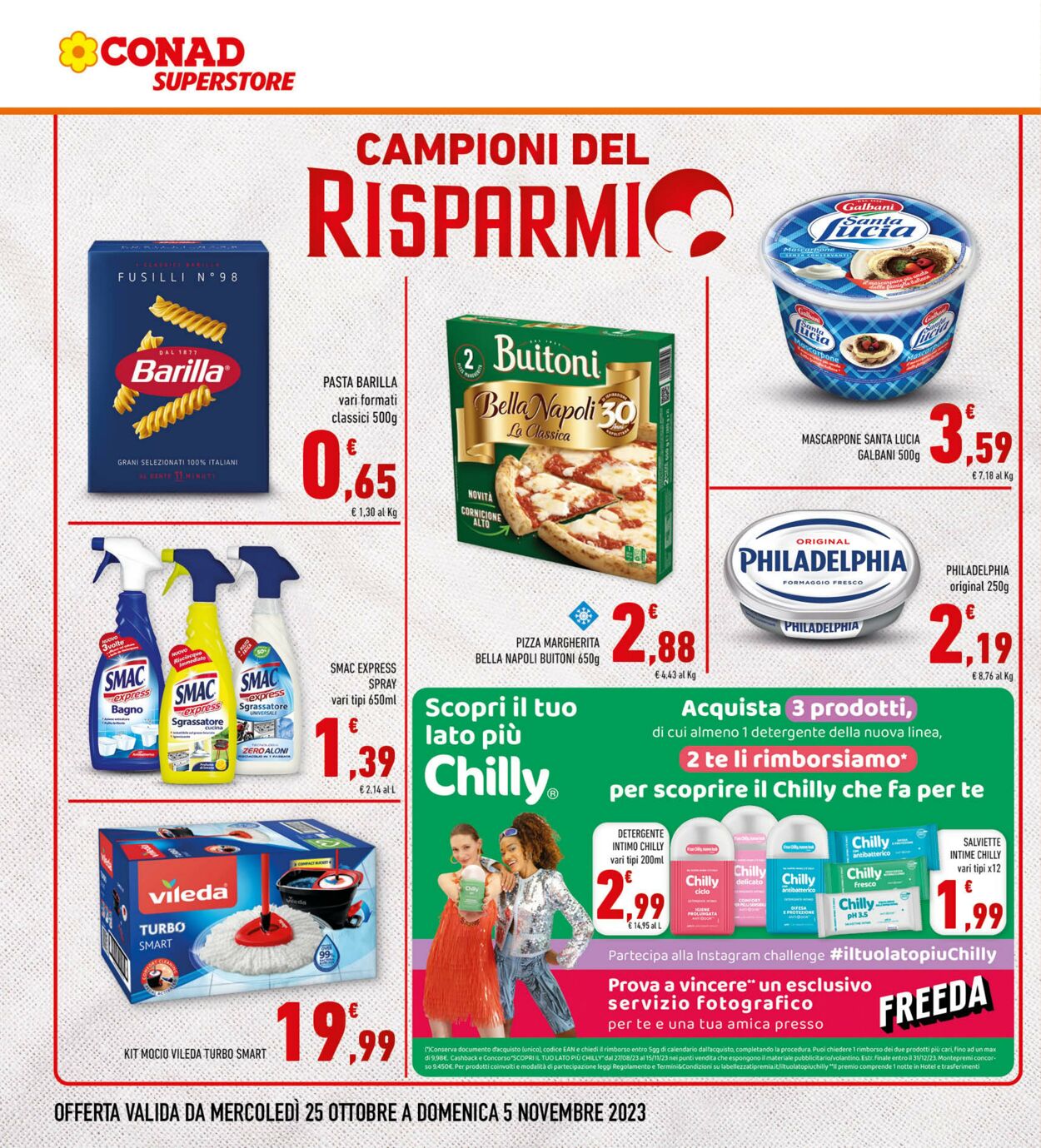 Volantino Conad 25.10.2023 - 05.11.2023