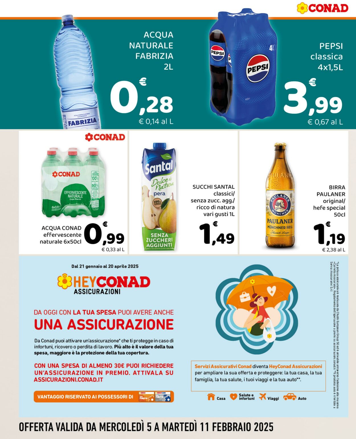 Volantino Conad 05.02.2025 - 11.02.2025