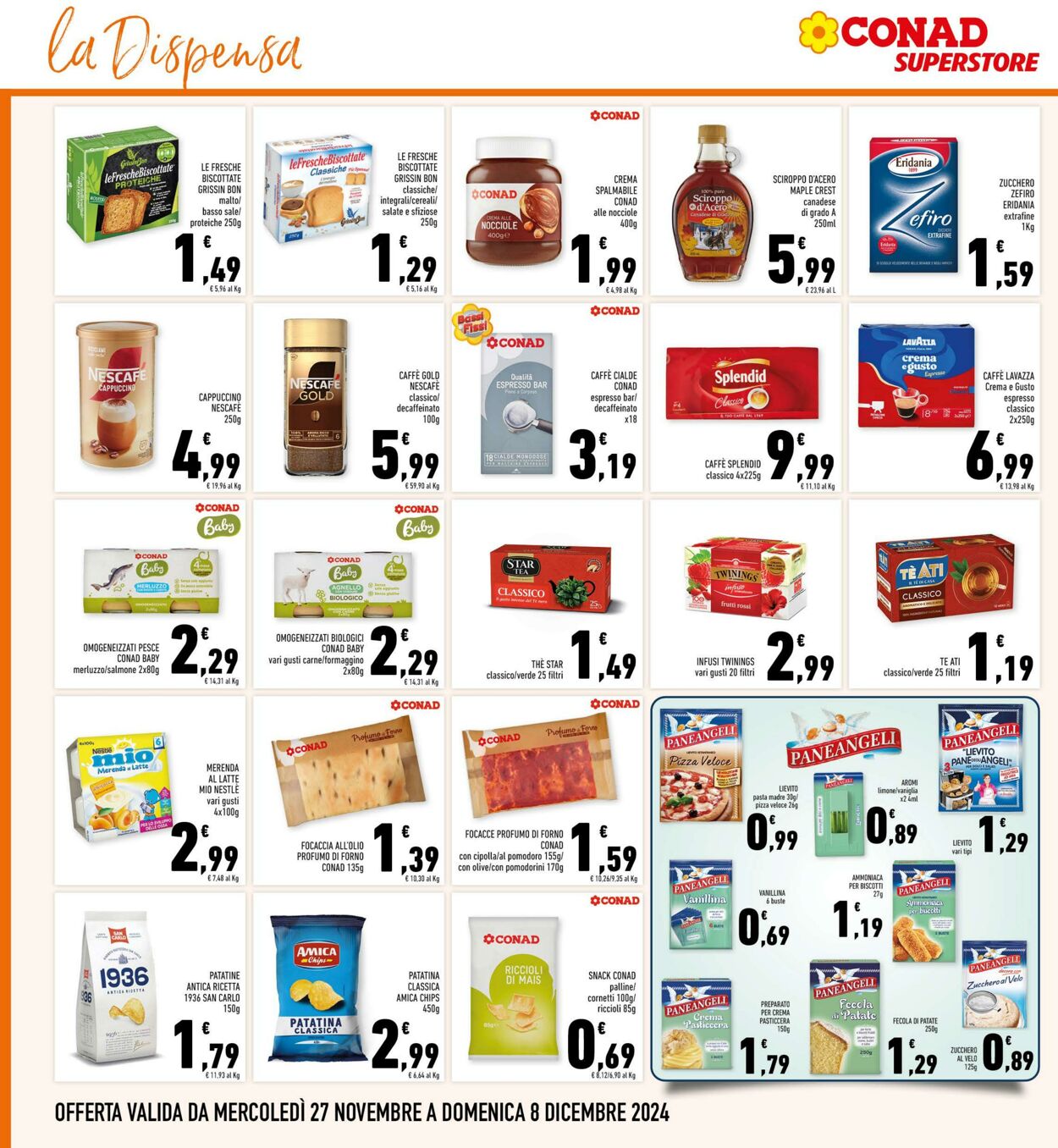 Volantino Conad 27.11.2024 - 08.12.2024