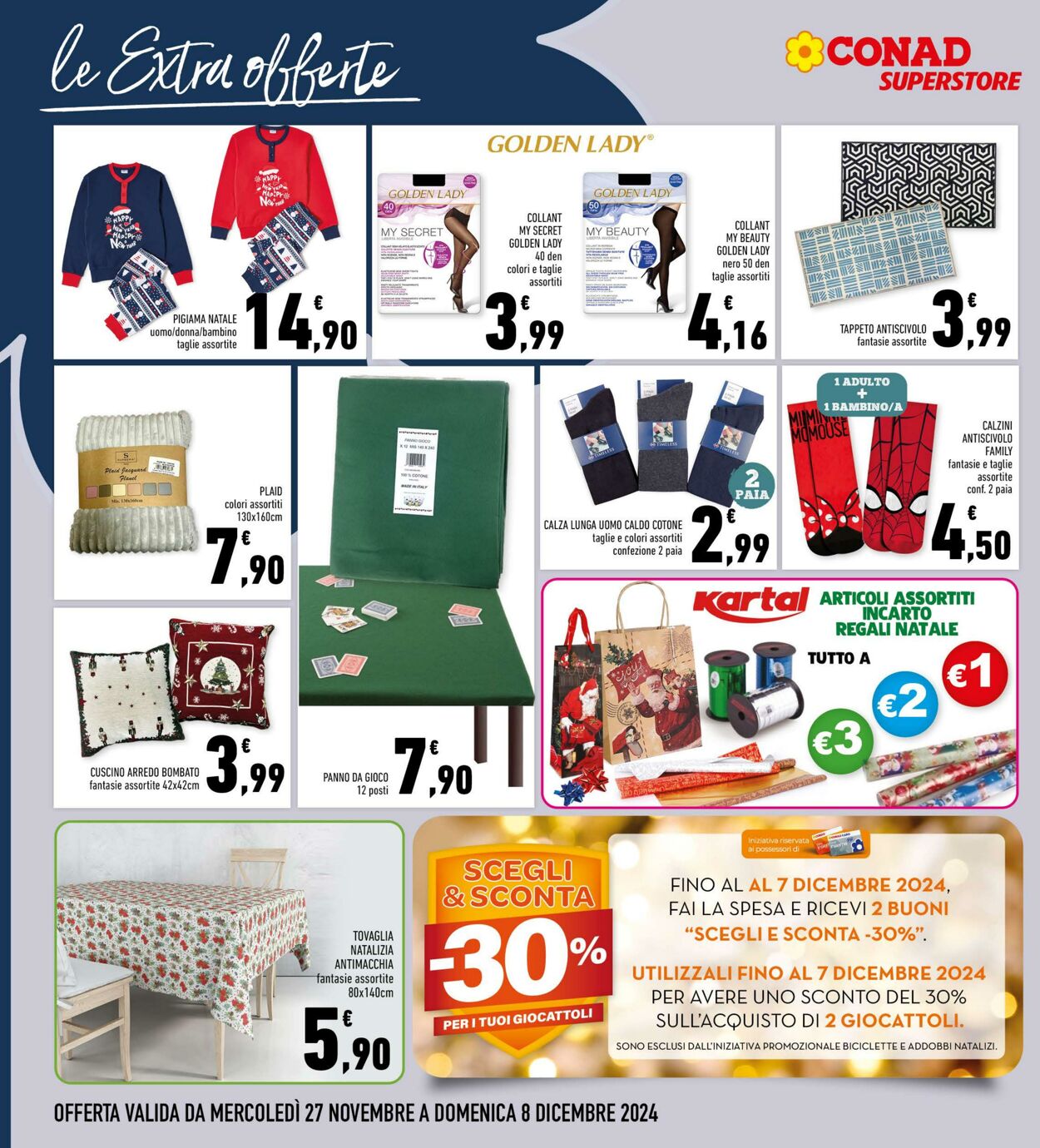 Volantino Conad 27.11.2024 - 08.12.2024