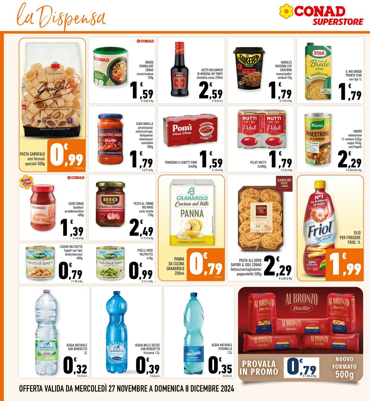 Volantino Conad 27.11.2024 - 08.12.2024