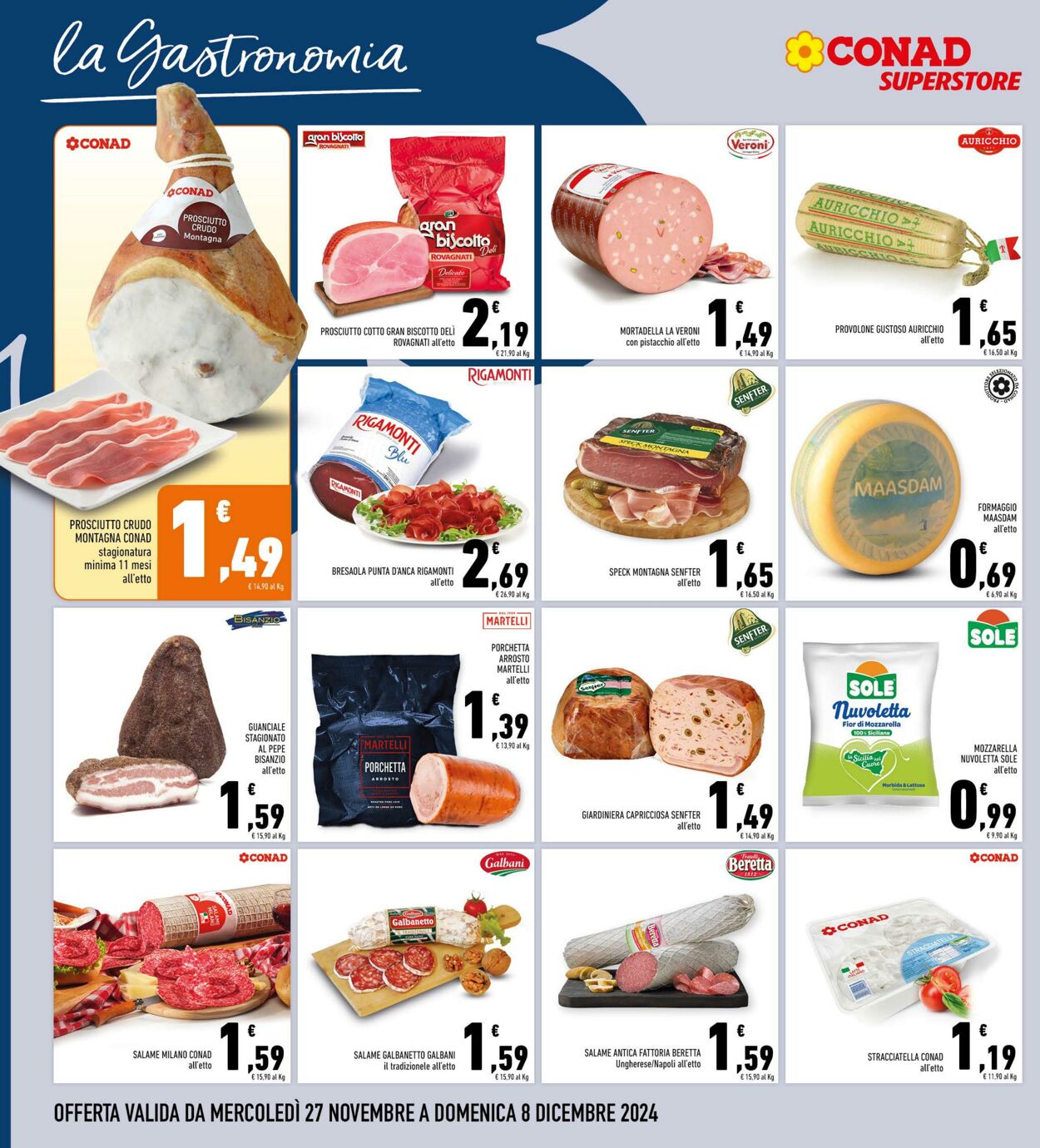 Volantino Conad 27.11.2024 - 08.12.2024