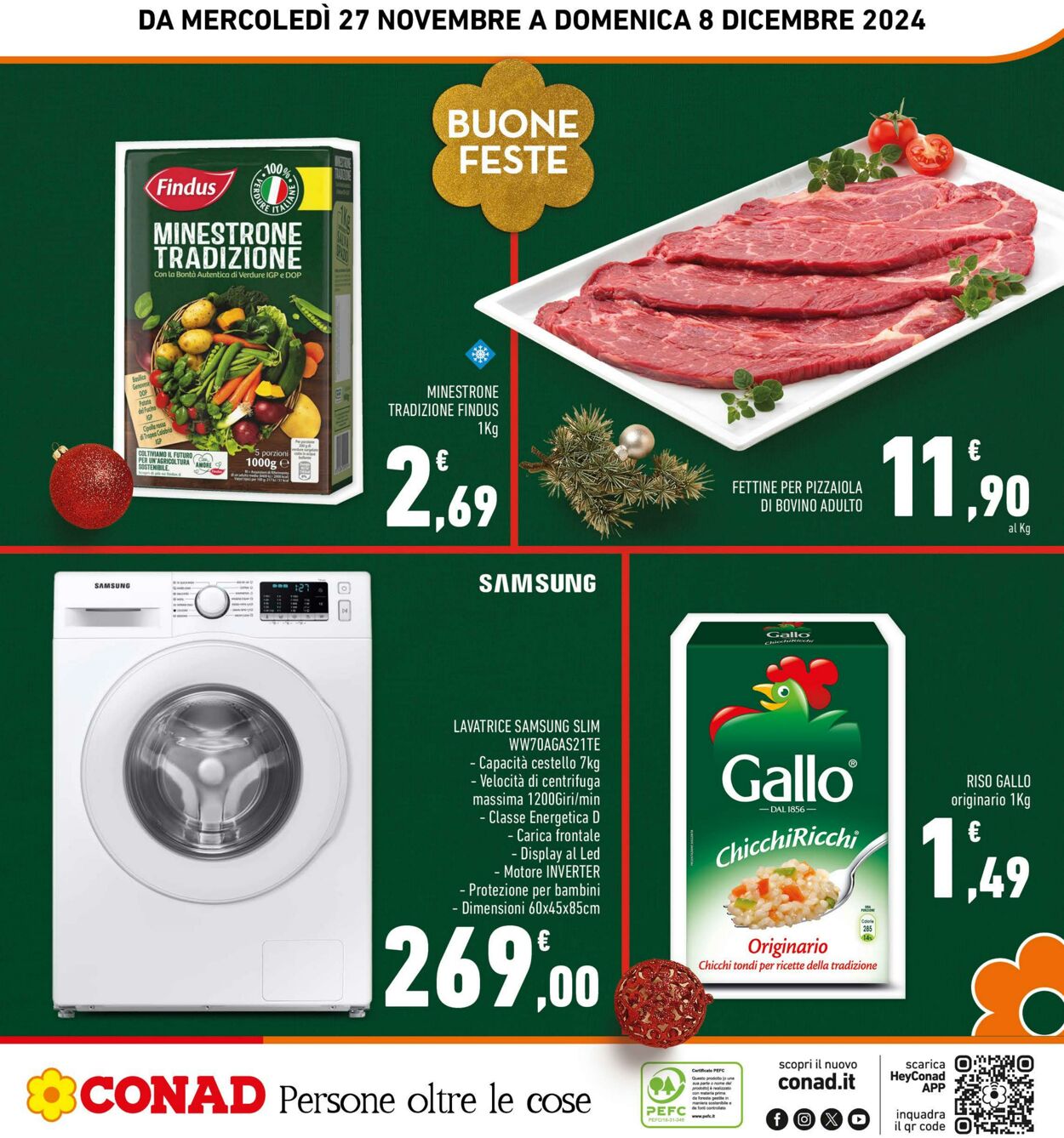 Volantino Conad 27.11.2024 - 08.12.2024