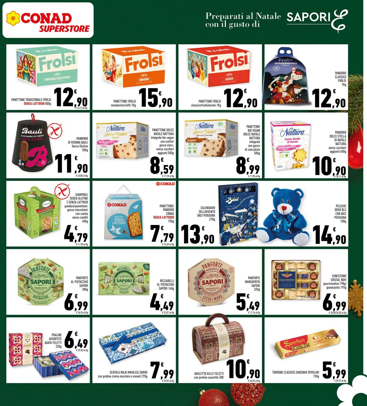 Volantino Conad 27.11.2024 - 08.12.2024