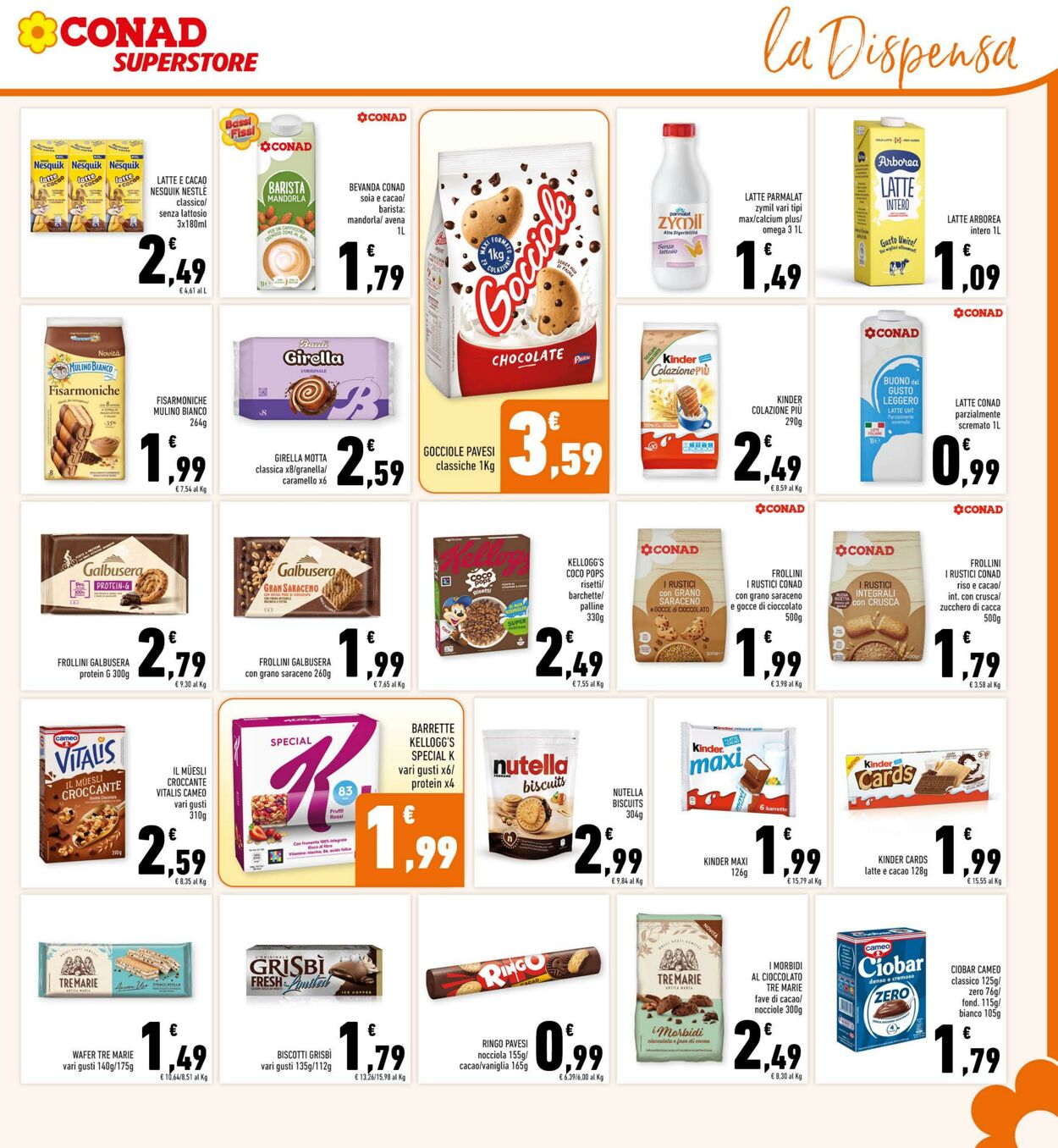 Volantino Conad 27.11.2024 - 08.12.2024