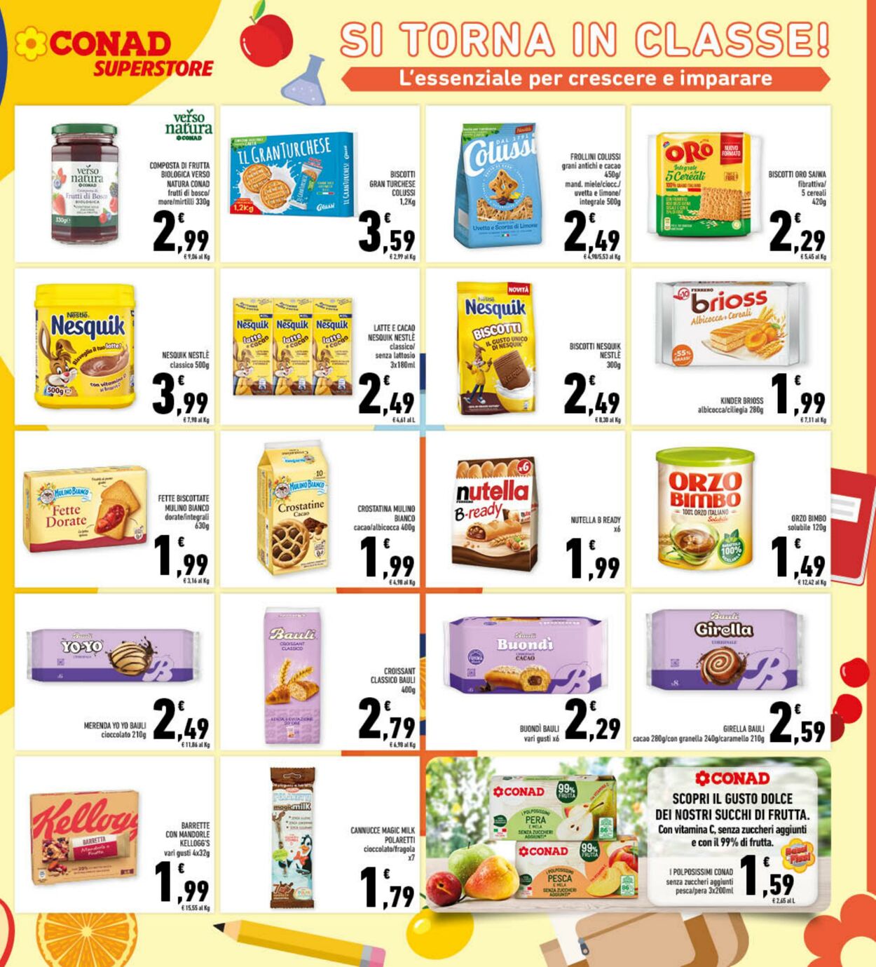 Volantino Conad 04.09.2024 - 15.09.2024