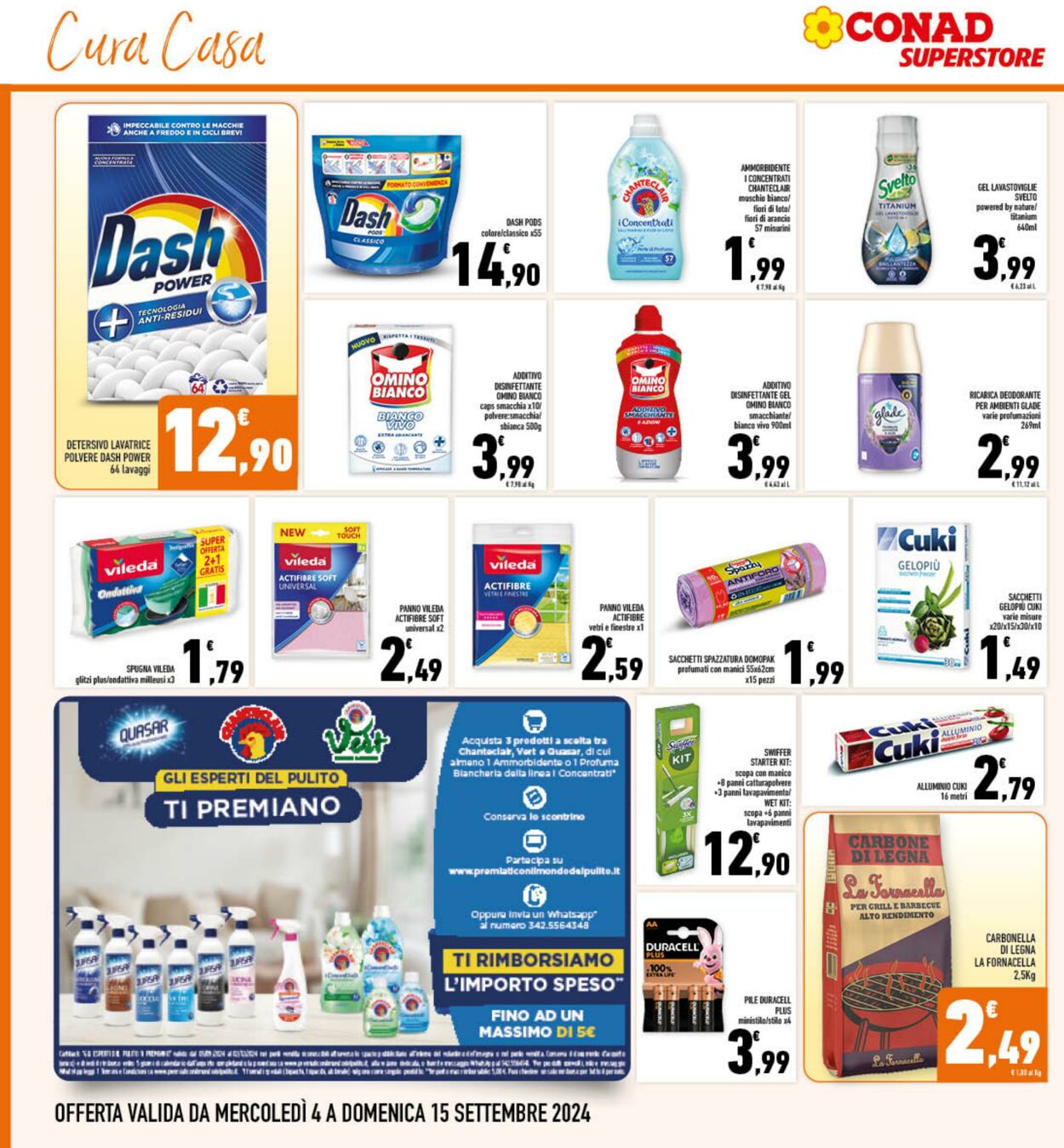 Volantino Conad 04.09.2024 - 15.09.2024