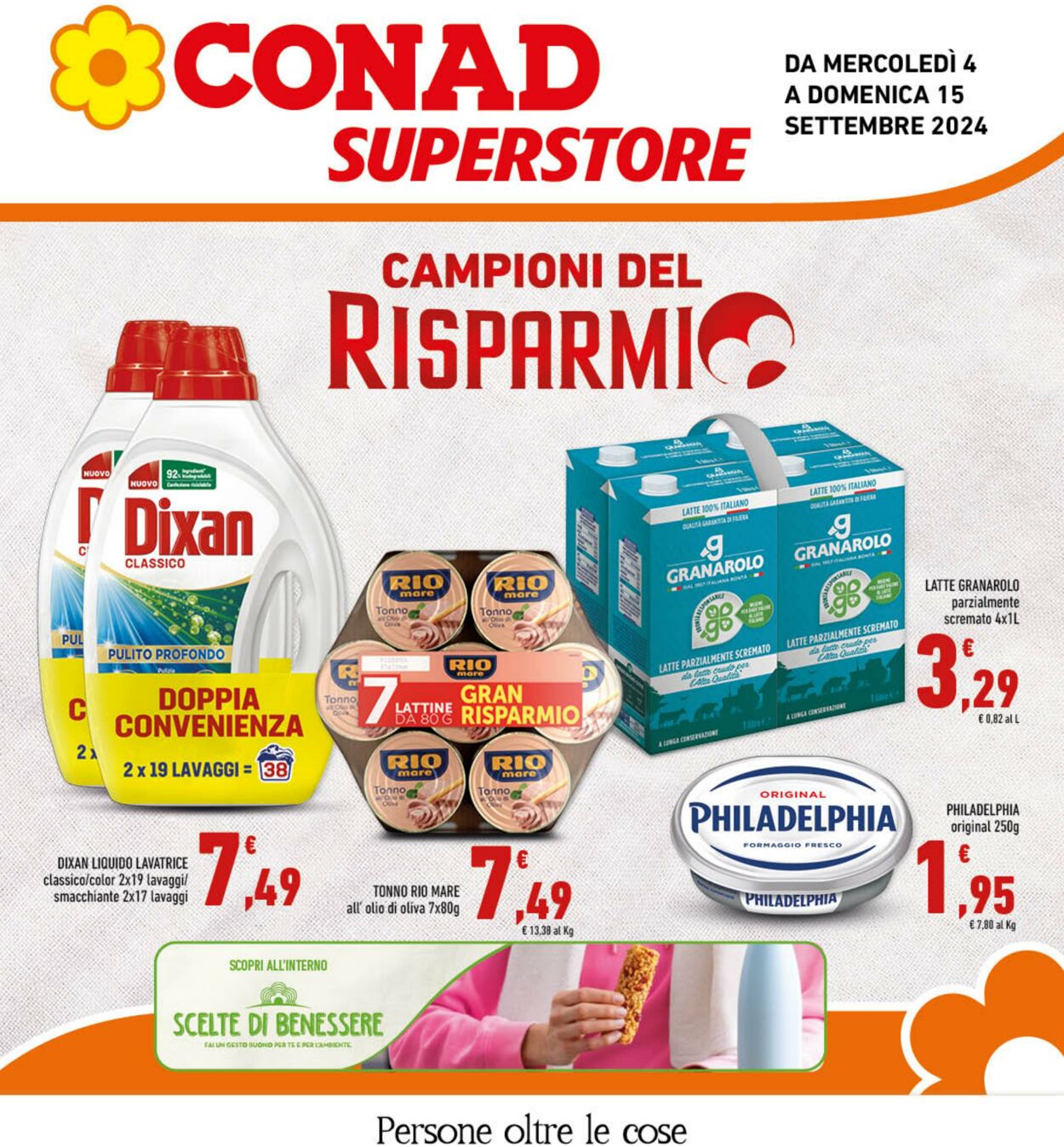 Volantino Conad 04.09.2024 - 15.09.2024