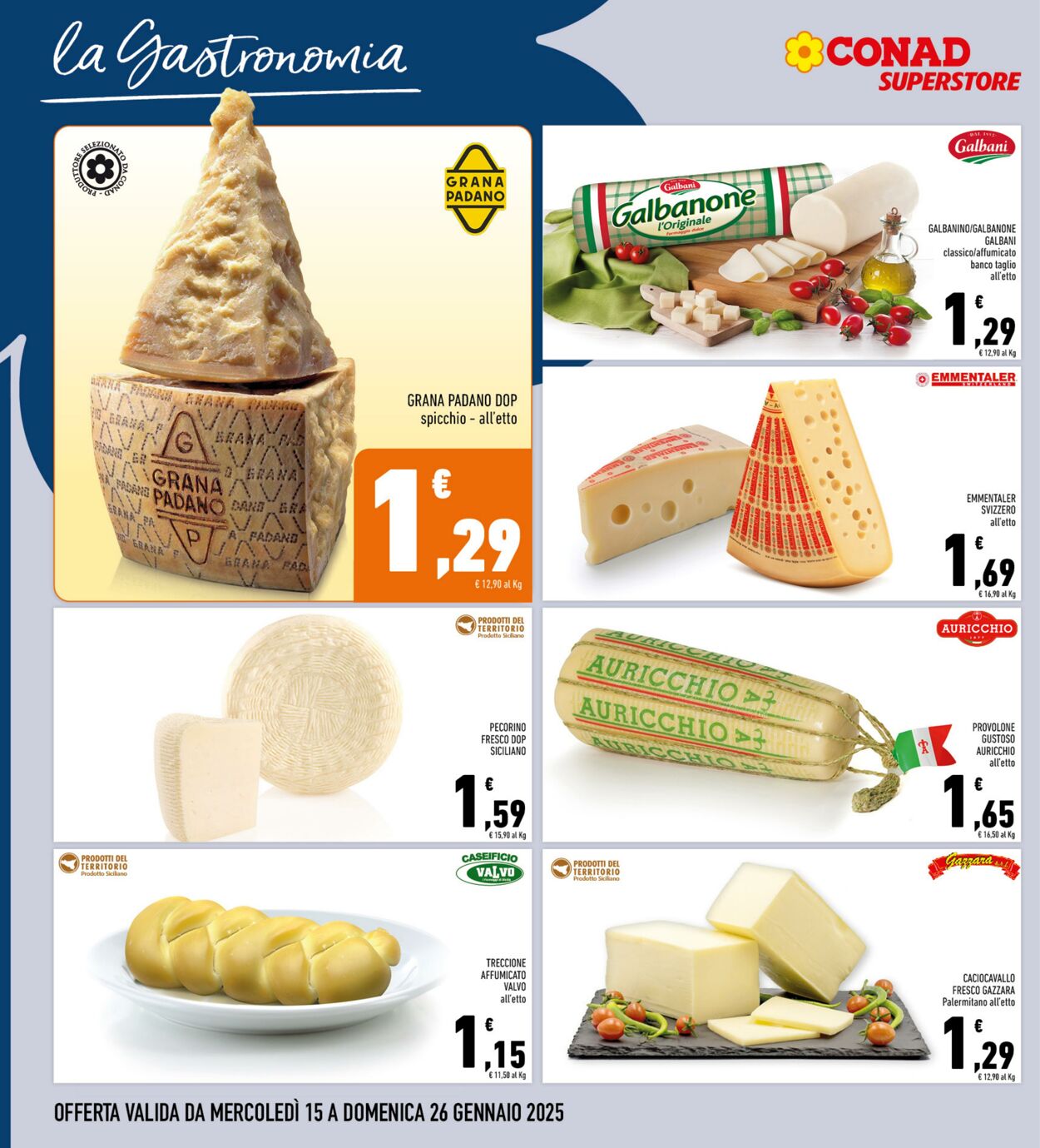 Volantino Conad 15.01.2025 - 26.01.2025