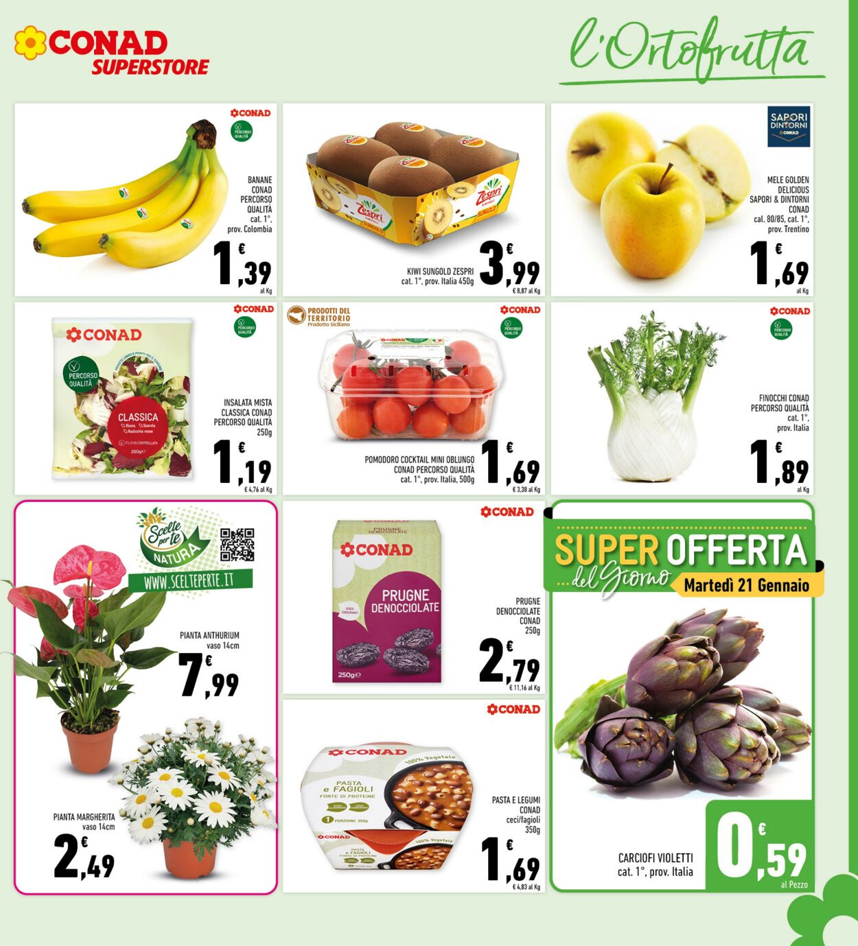 Volantino Conad 15.01.2025 - 26.01.2025