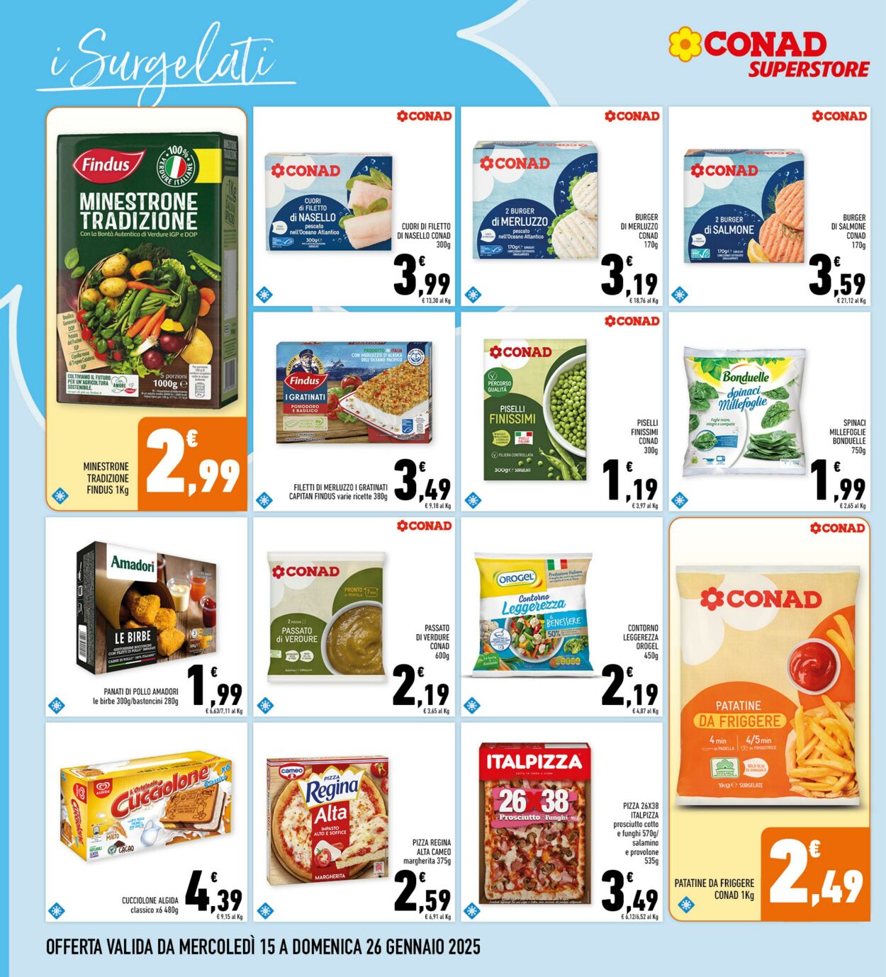 Volantino Conad 15.01.2025 - 26.01.2025