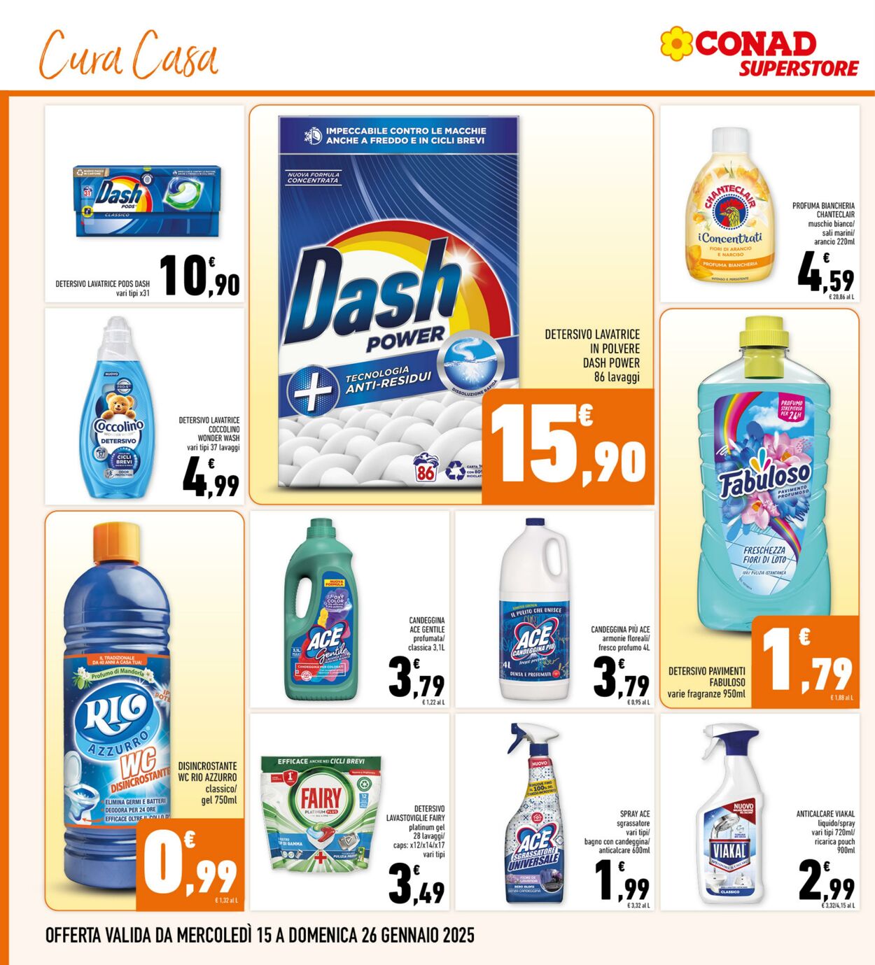 Volantino Conad 15.01.2025 - 26.01.2025