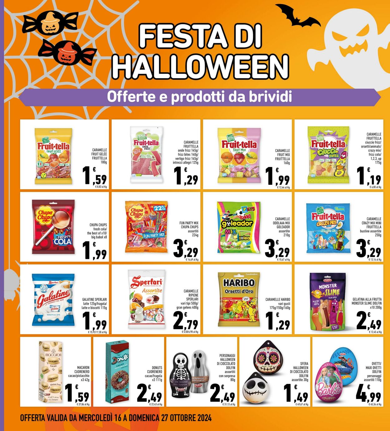 Volantino Conad 16.10.2024 - 27.10.2024