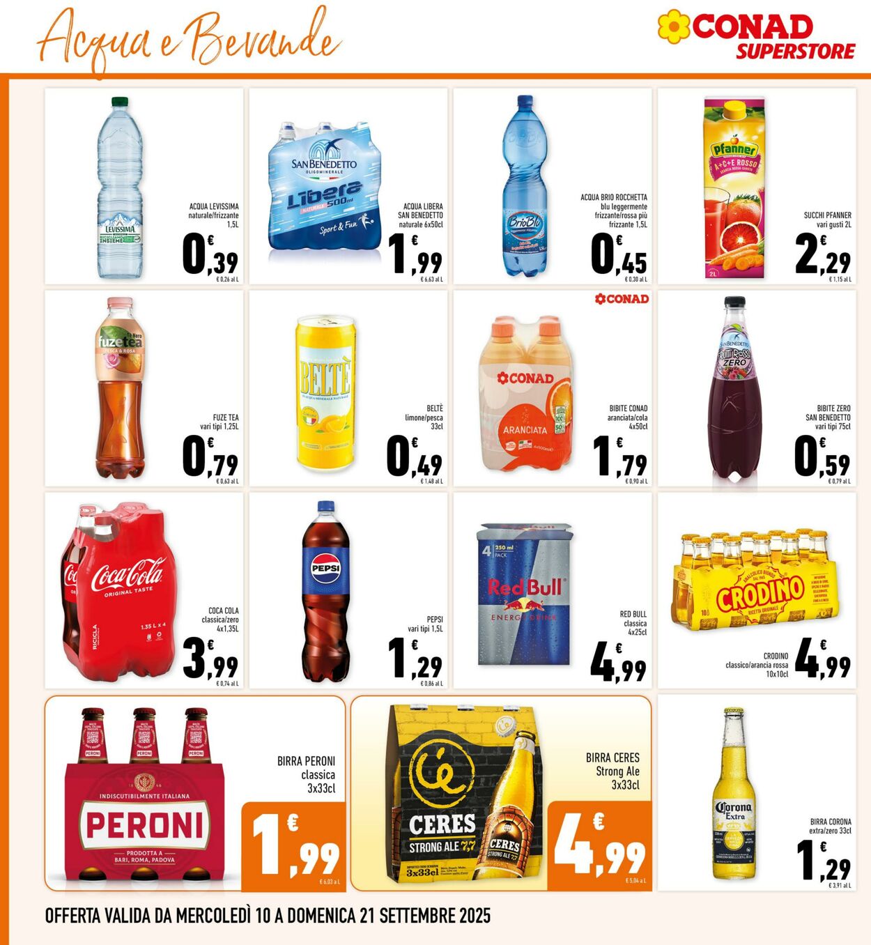 Volantino Conad 12.09.2025 - 12.09.2025