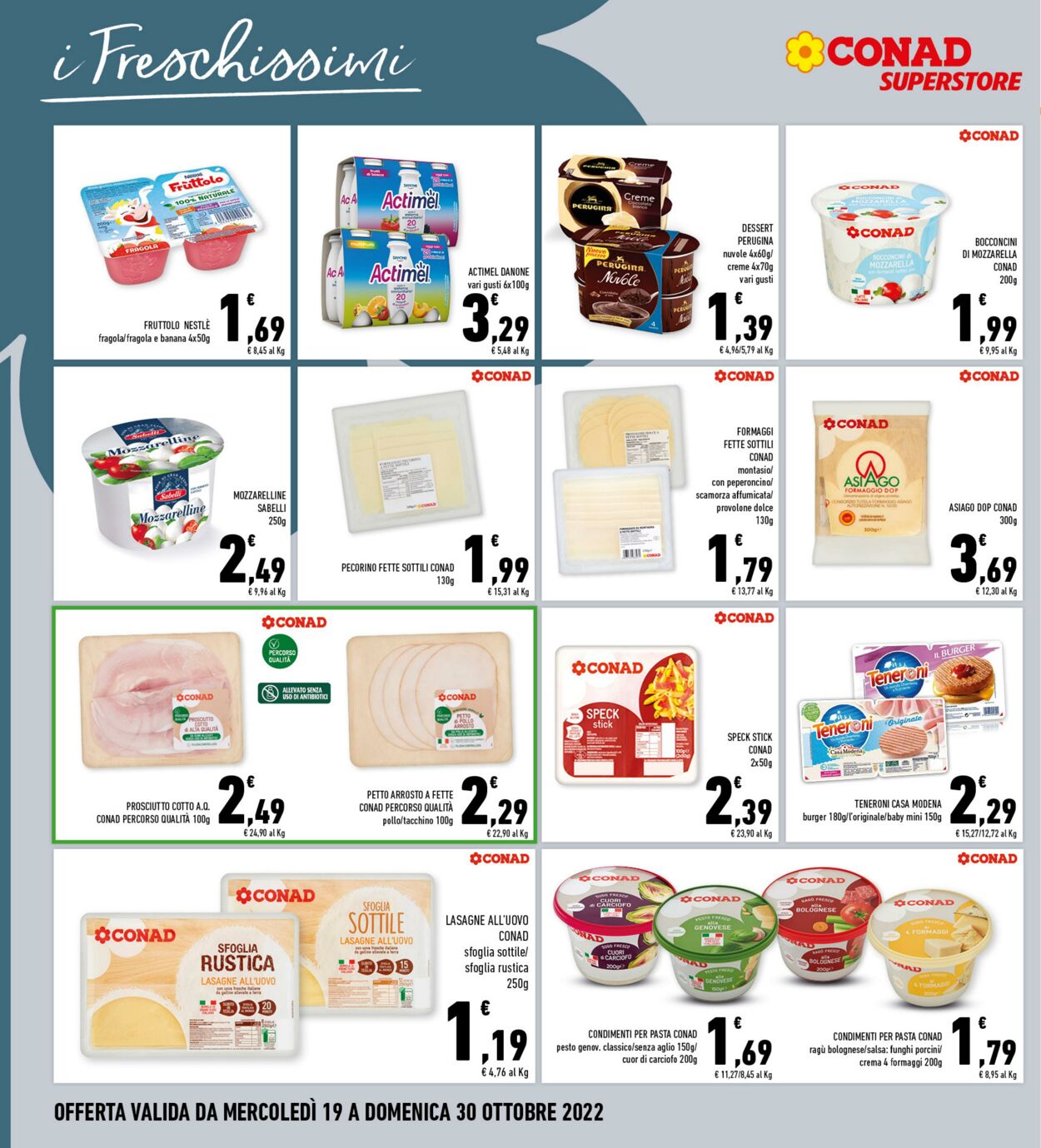 Volantino Conad 19.10.2022 - 30.10.2022