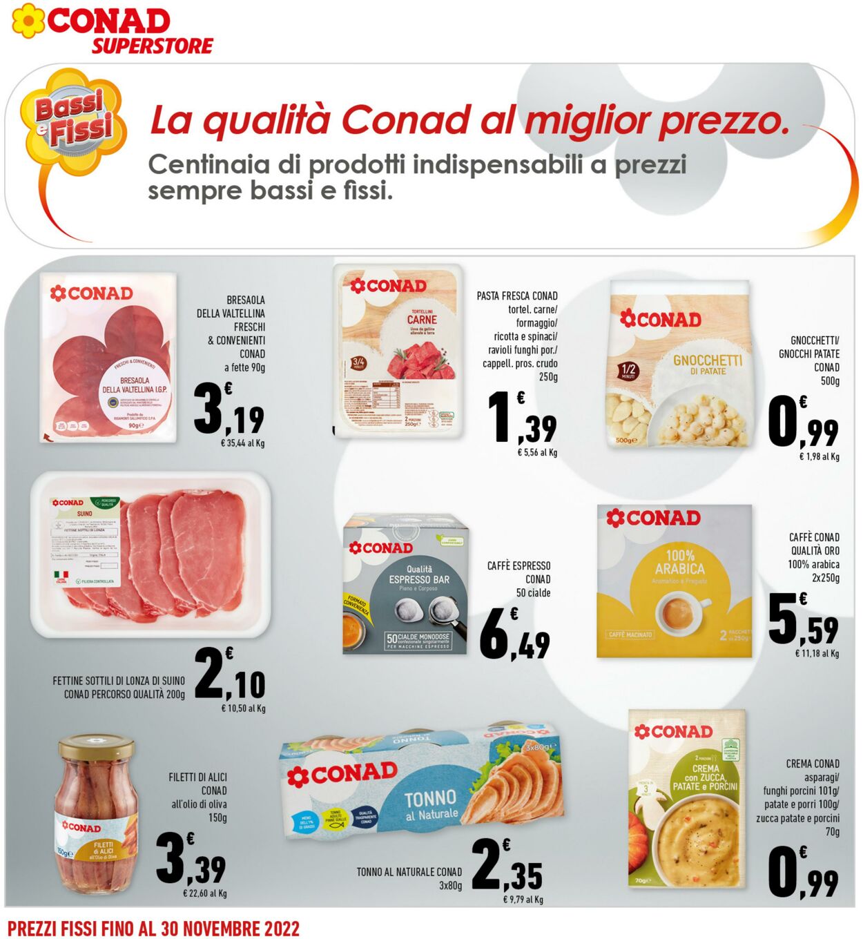 Volantino Conad 19.10.2022 - 30.10.2022