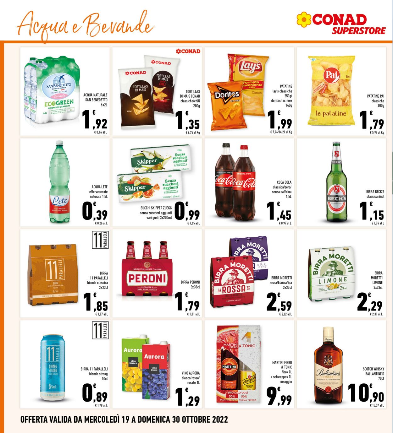 Volantino Conad 19.10.2022 - 30.10.2022