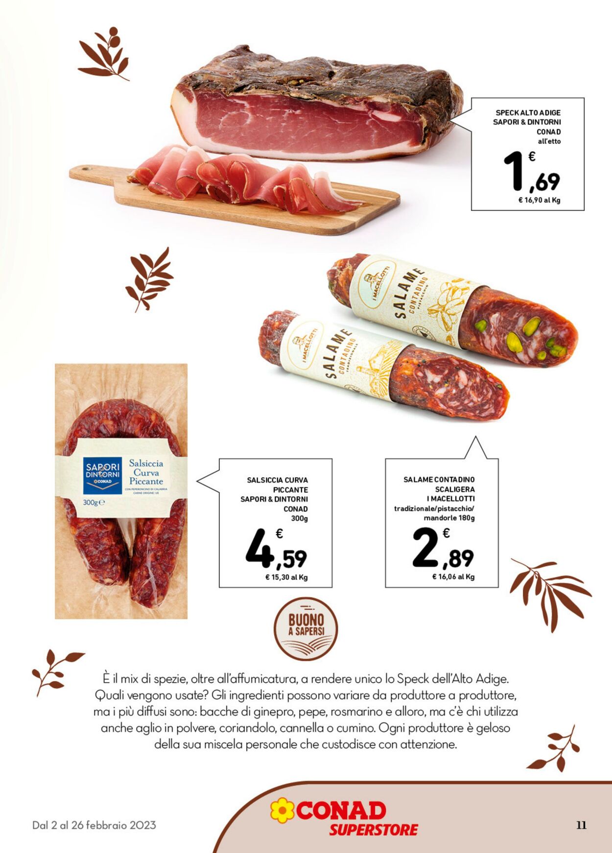 Volantino Conad 02.01.2023 - 26.02.2023