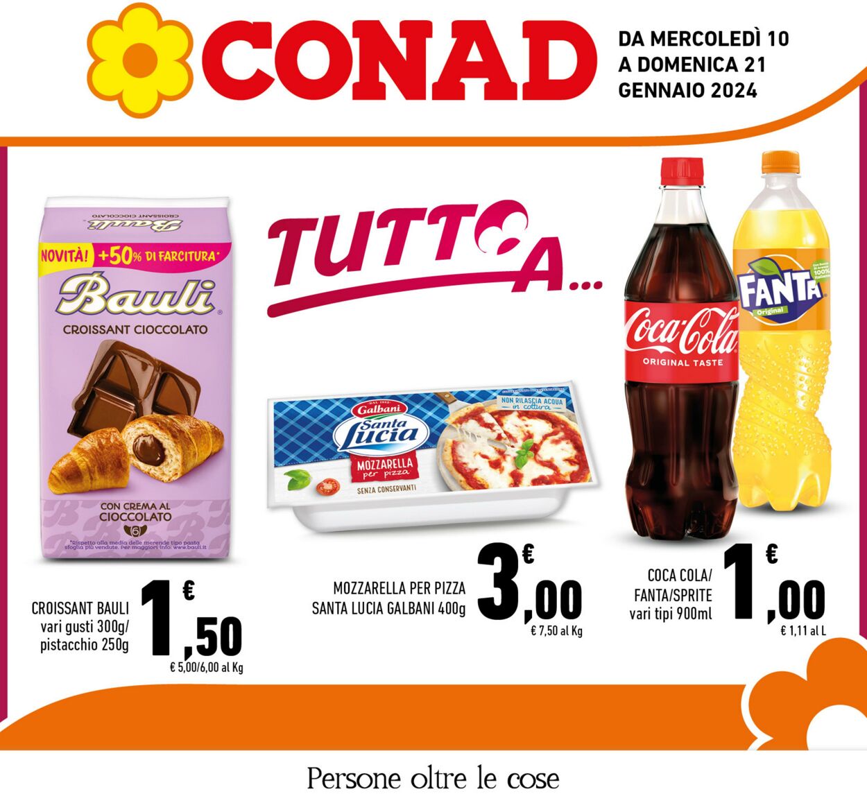 Volantino Conad 10.01.2024 - 21.01.2024