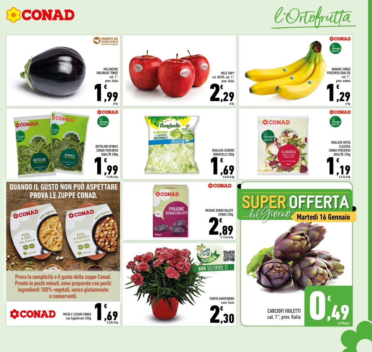 Volantino Conad 10.01.2024 - 21.01.2024